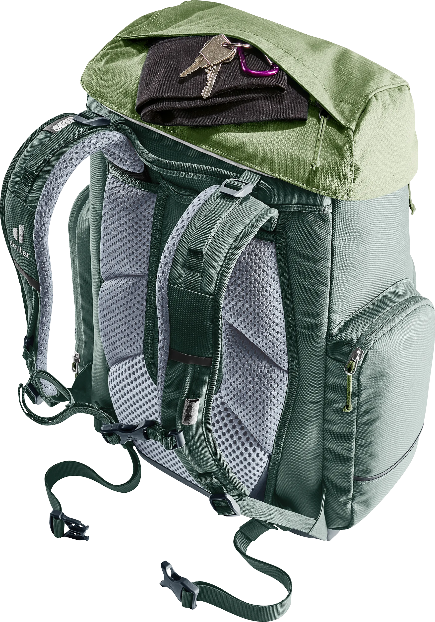 Scula - School backpacks - ivy khaki