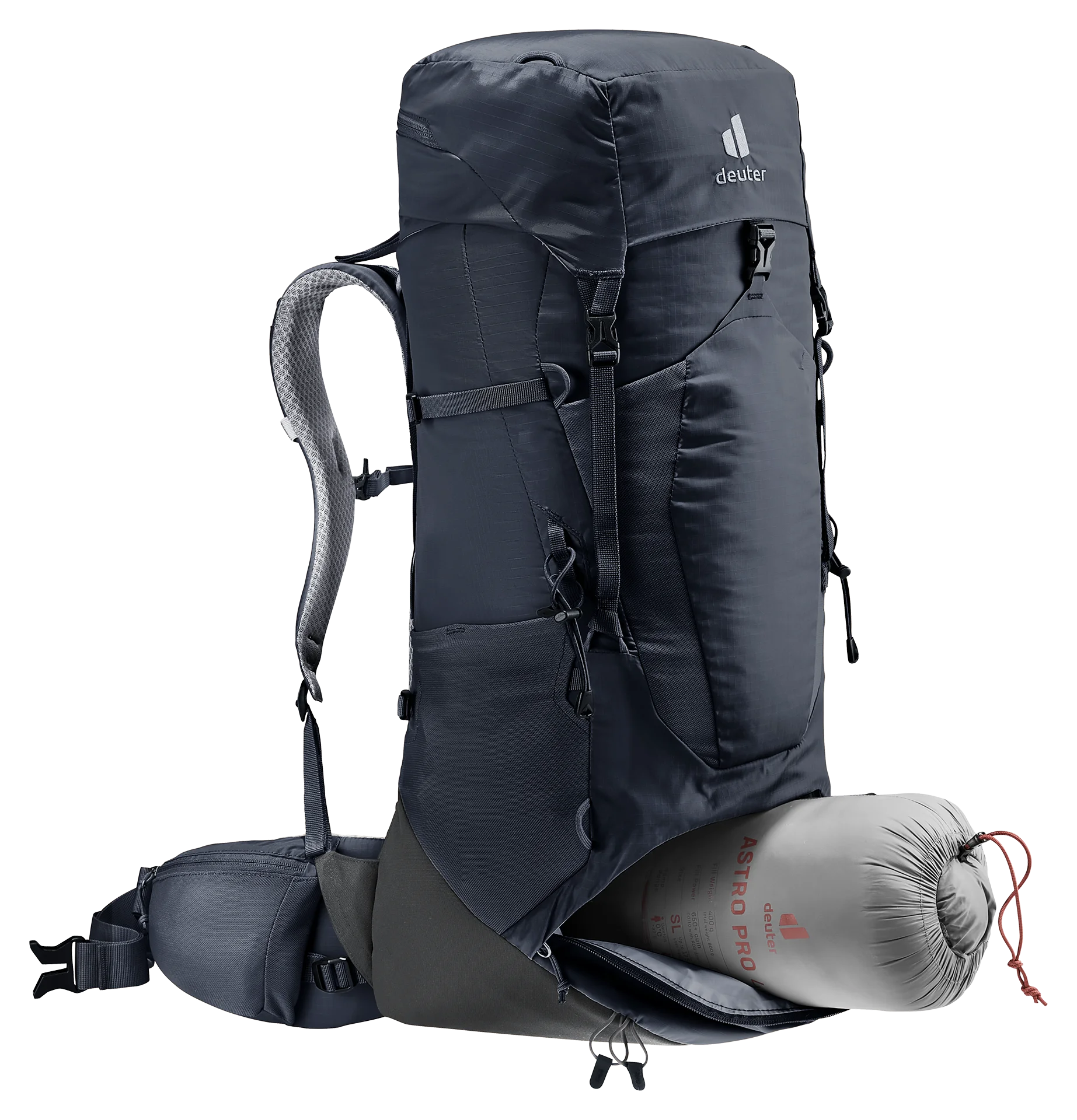 backpack, hiking, outerwear, blue, hydration-pocket