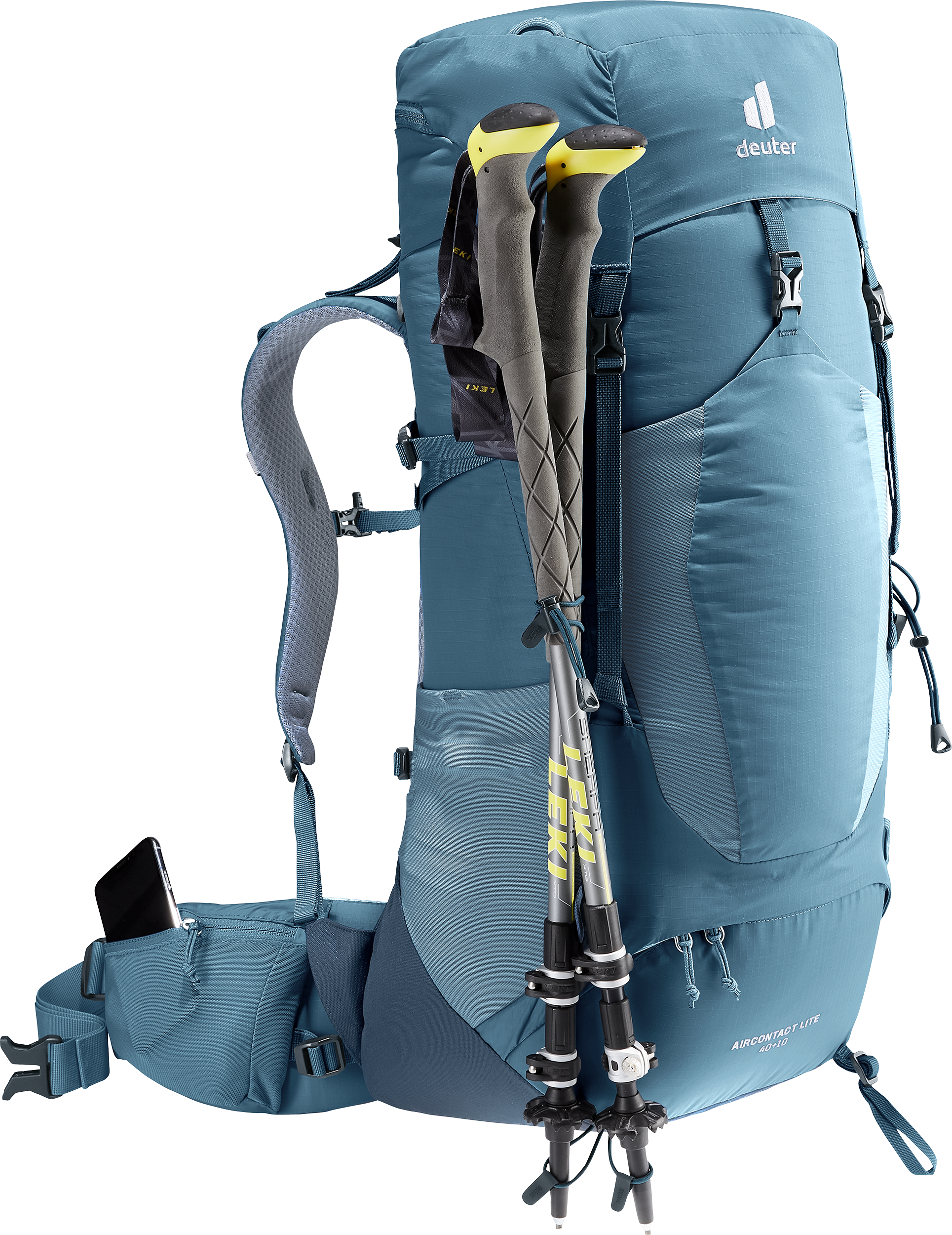 Aircontact Lite 40 + 10 - Backpacking packs - atlantic ink