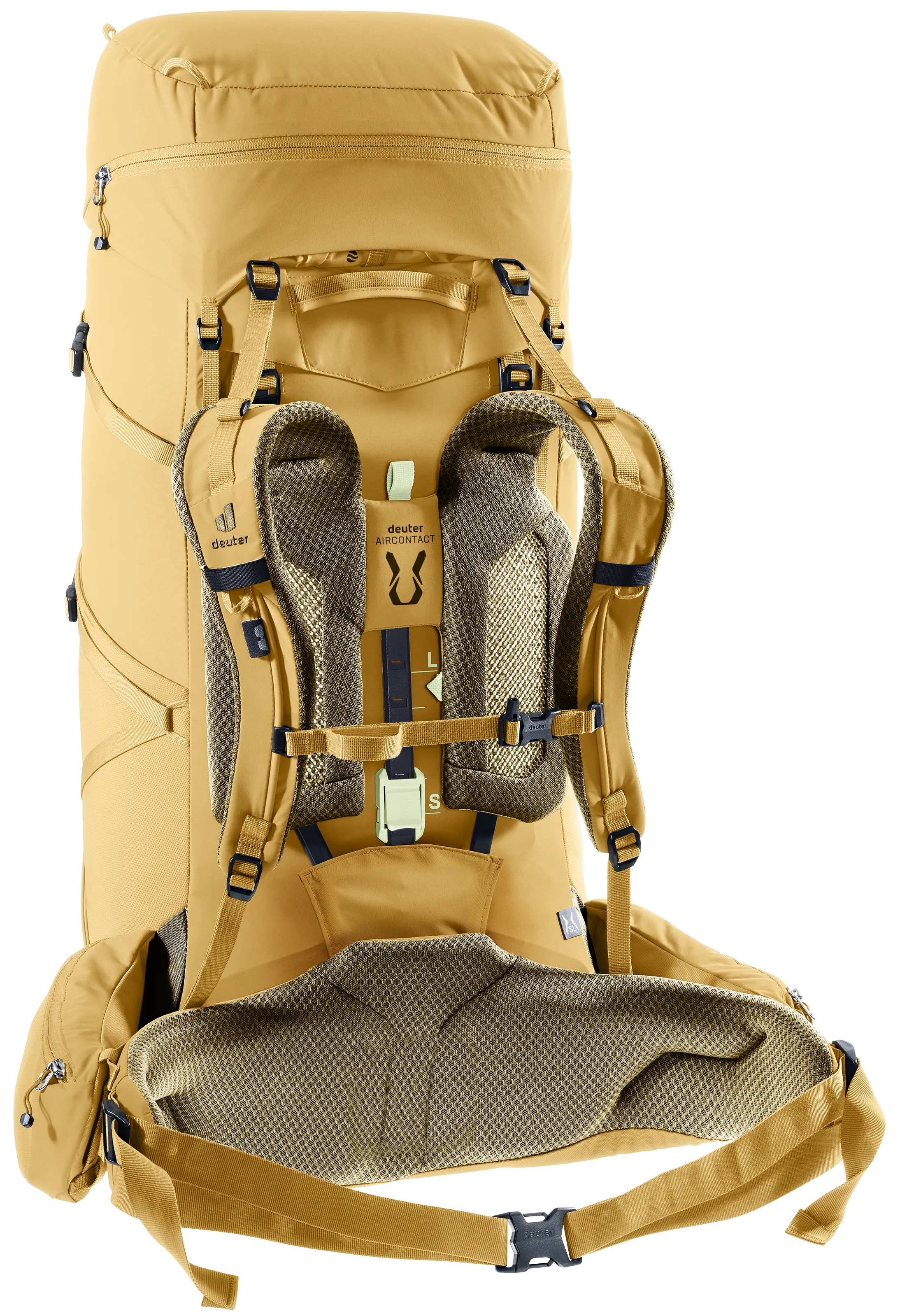 Aircontact Core 55+10 SL - Backpacking packs - savanna nori