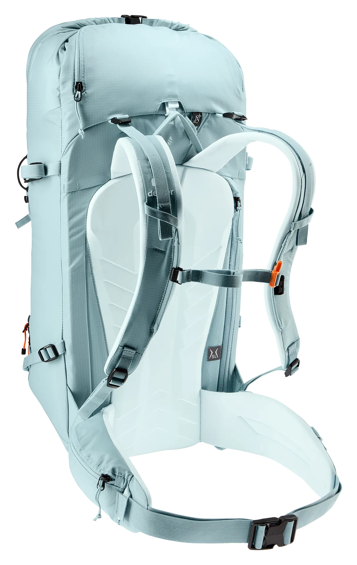 backpack, hiking, hydration, mesh, woody-gray