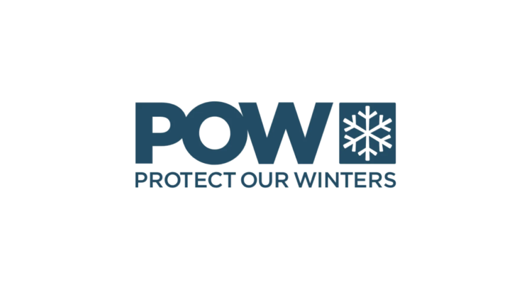 logo, snowflake, winter, blue, POW