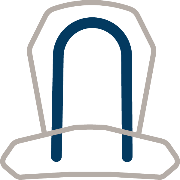 Flexibler Delrin®U-Rahmen