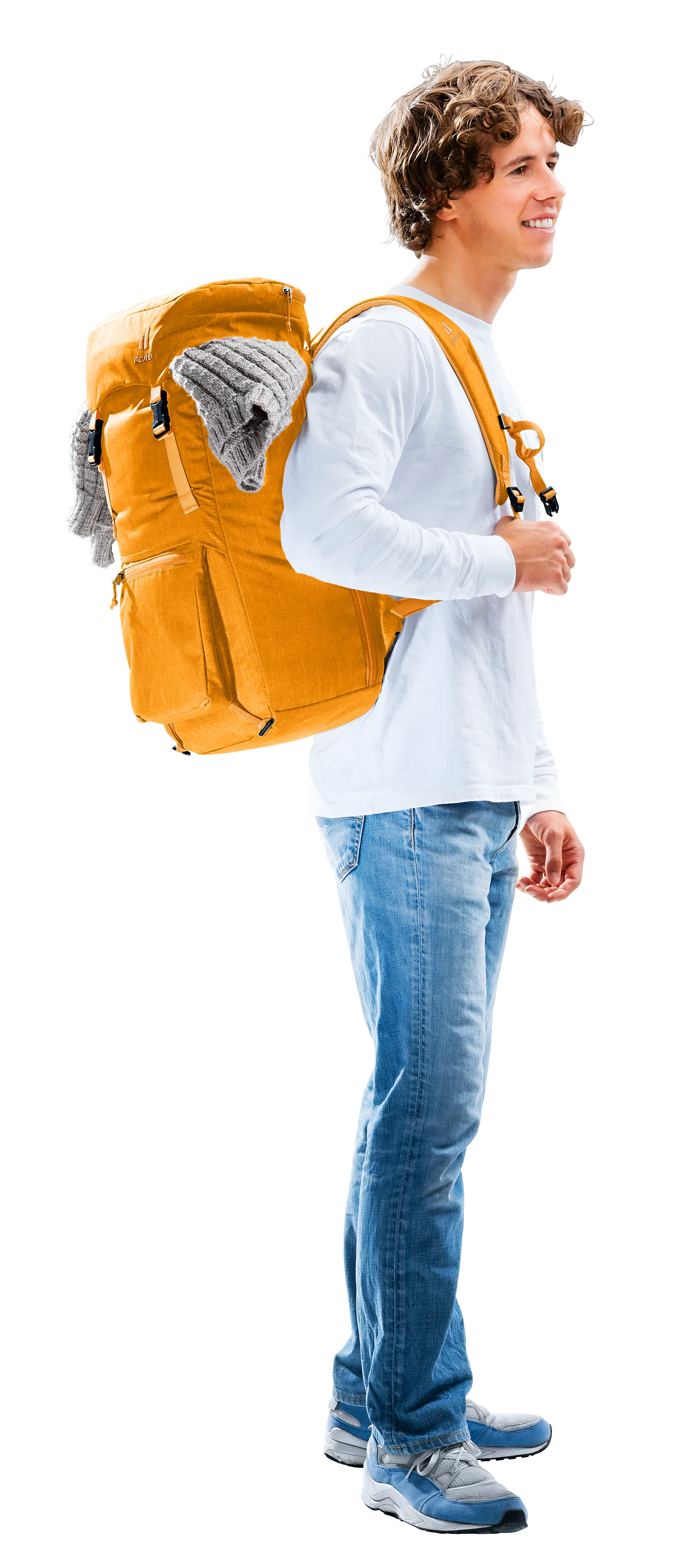 Bag, Vest, Jeans, Pants, Person