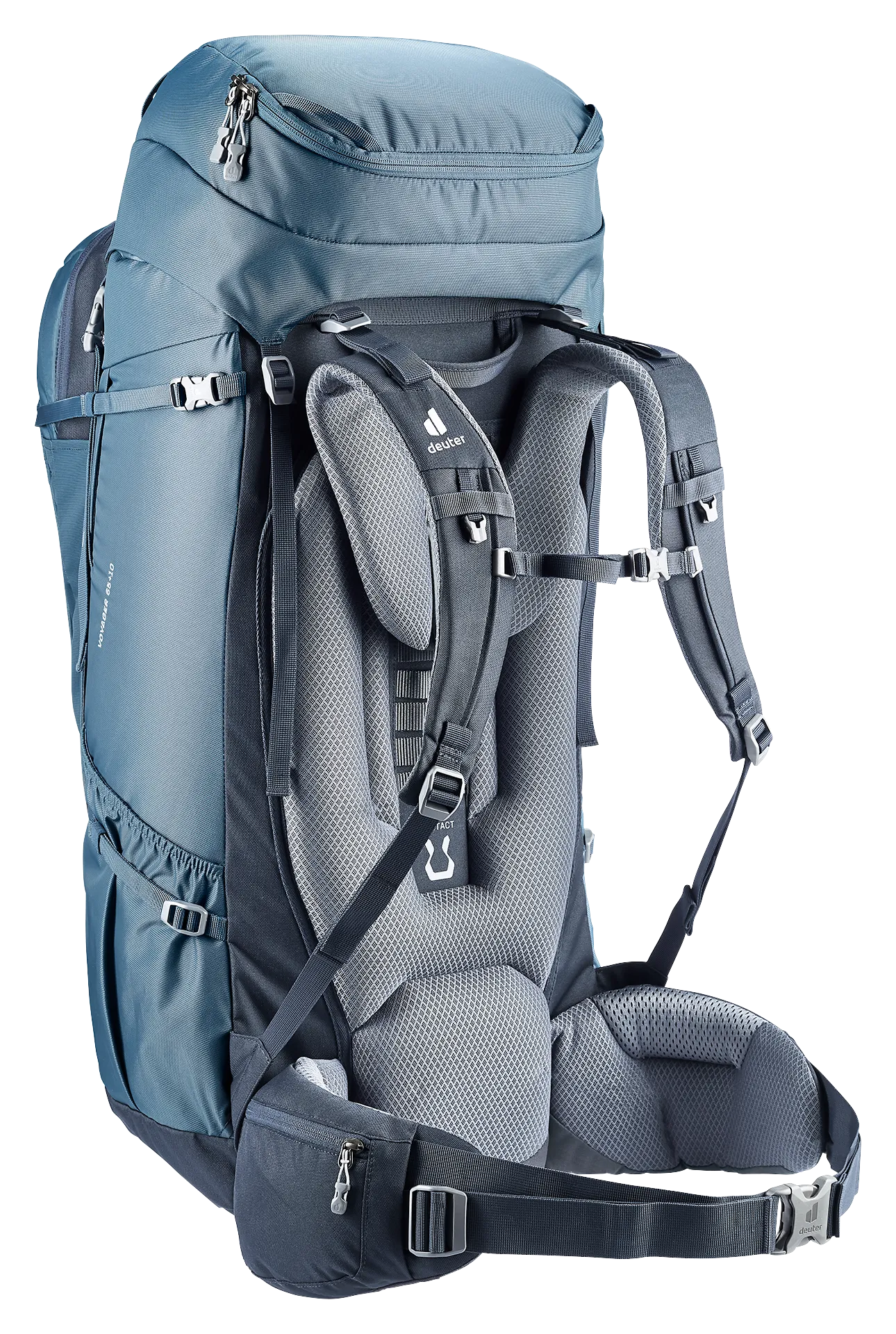 Bag, Backpack, backpack, blue, hiking, shoulder straps, padded back