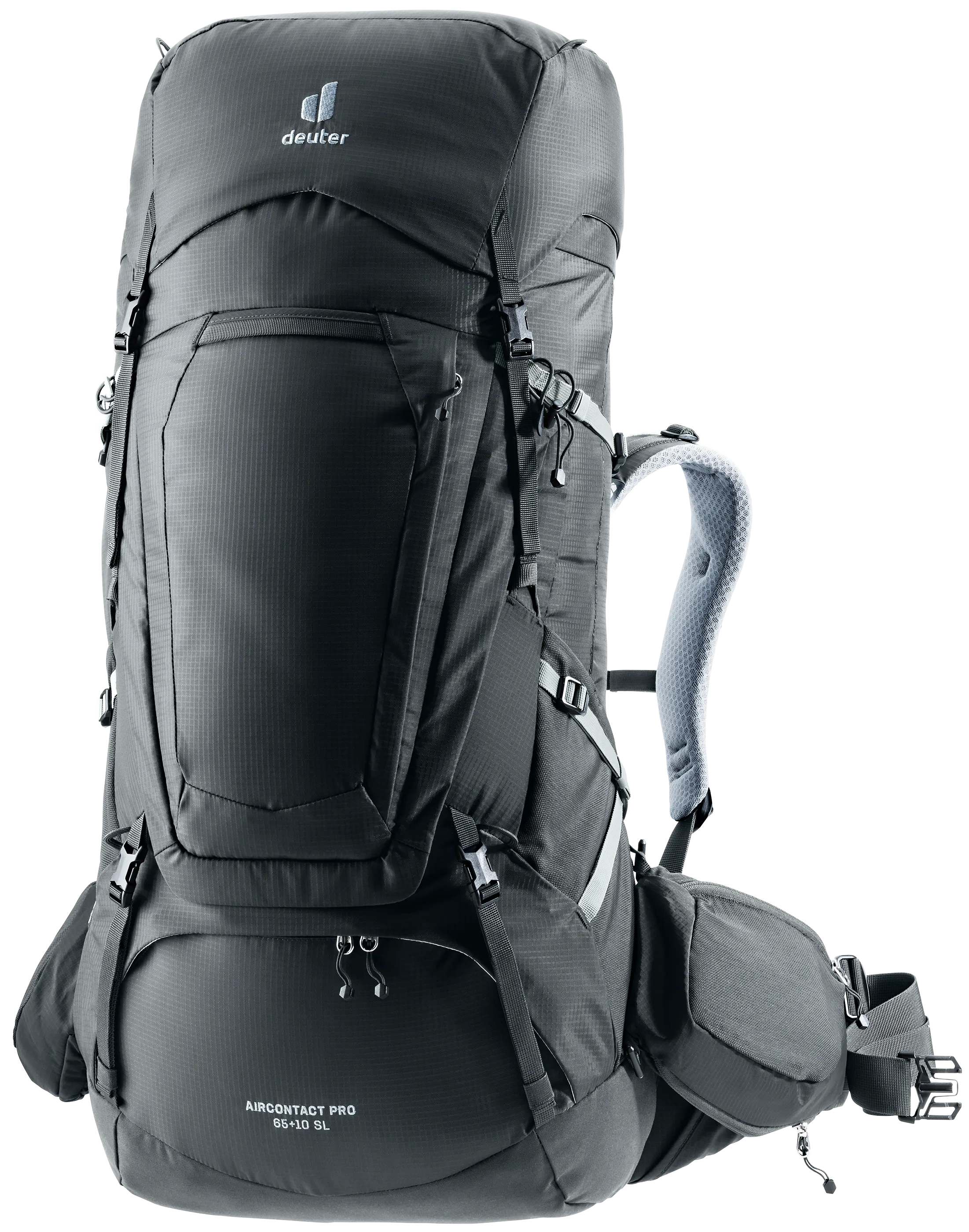 Aircontact Pro 65+10 SL - Backpacking packs - l graphite