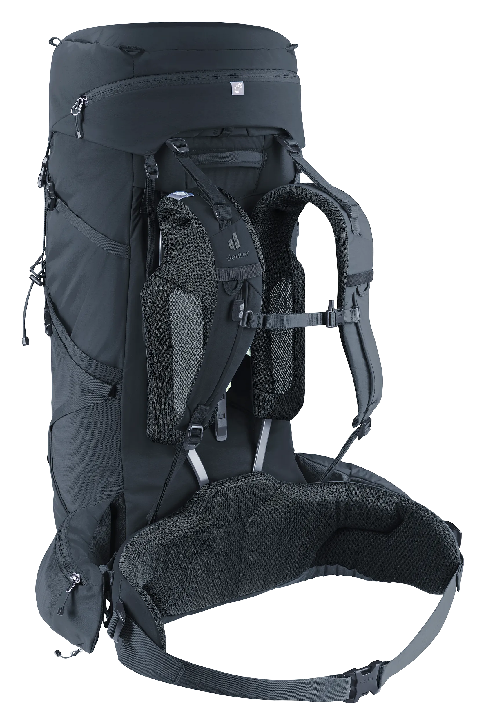 backpack, rucksack, hiking, backpack-strap, gray, hiking backpack, daypack, shoulder straps, padded hip belt, hydration pouch