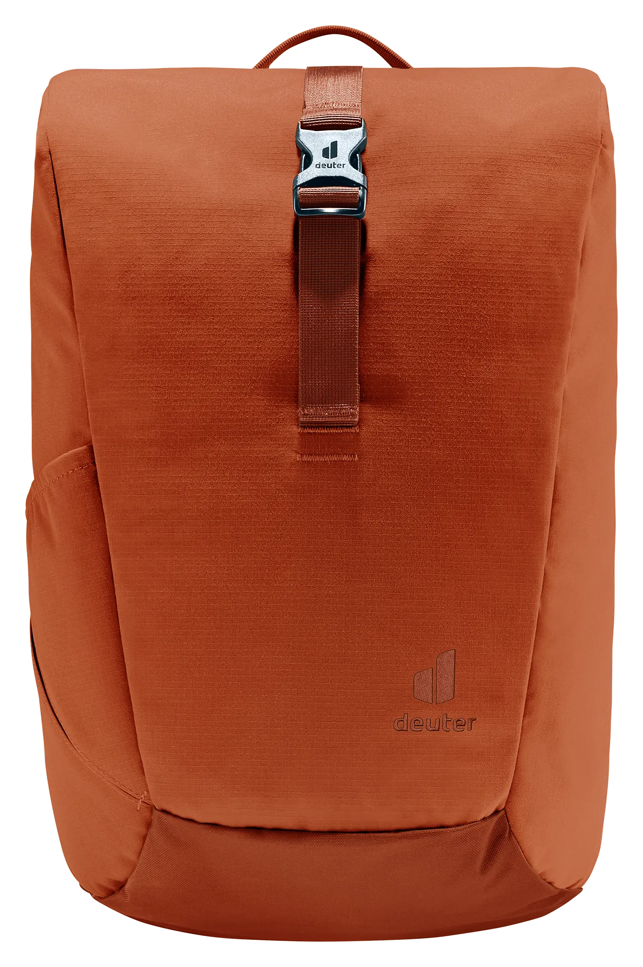backpack, bag, orange, strap, deuter
