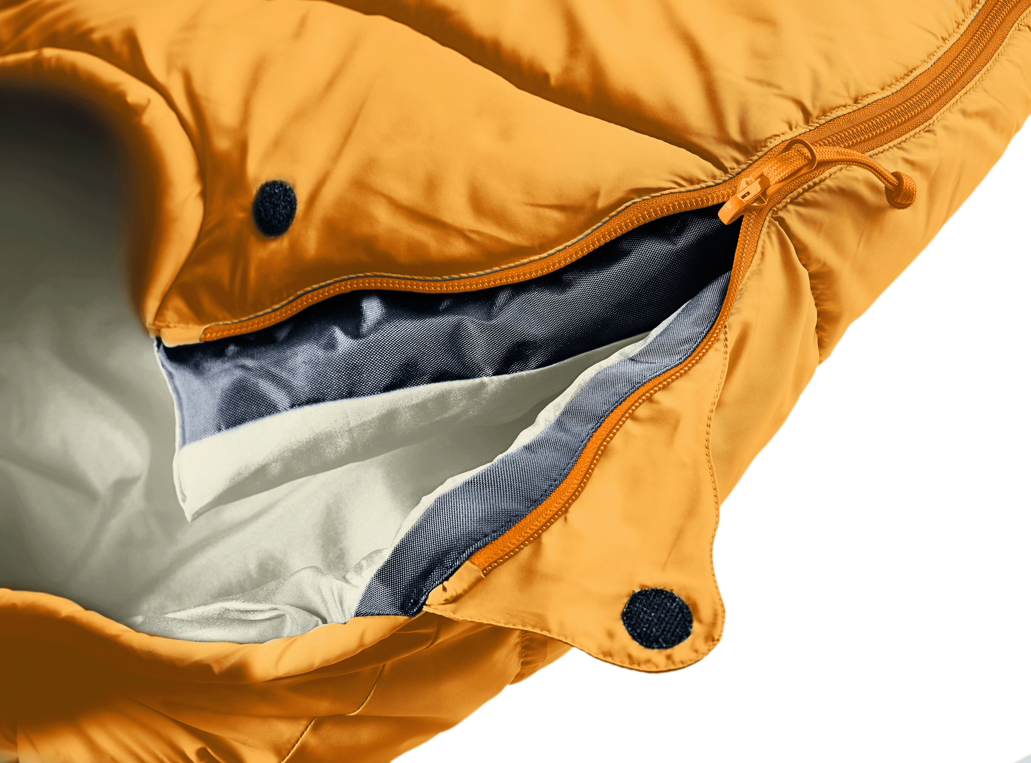 Coat, Jacket, Vest, Lifejacket, Person, jacket, anorak, zipper, pockets, orange