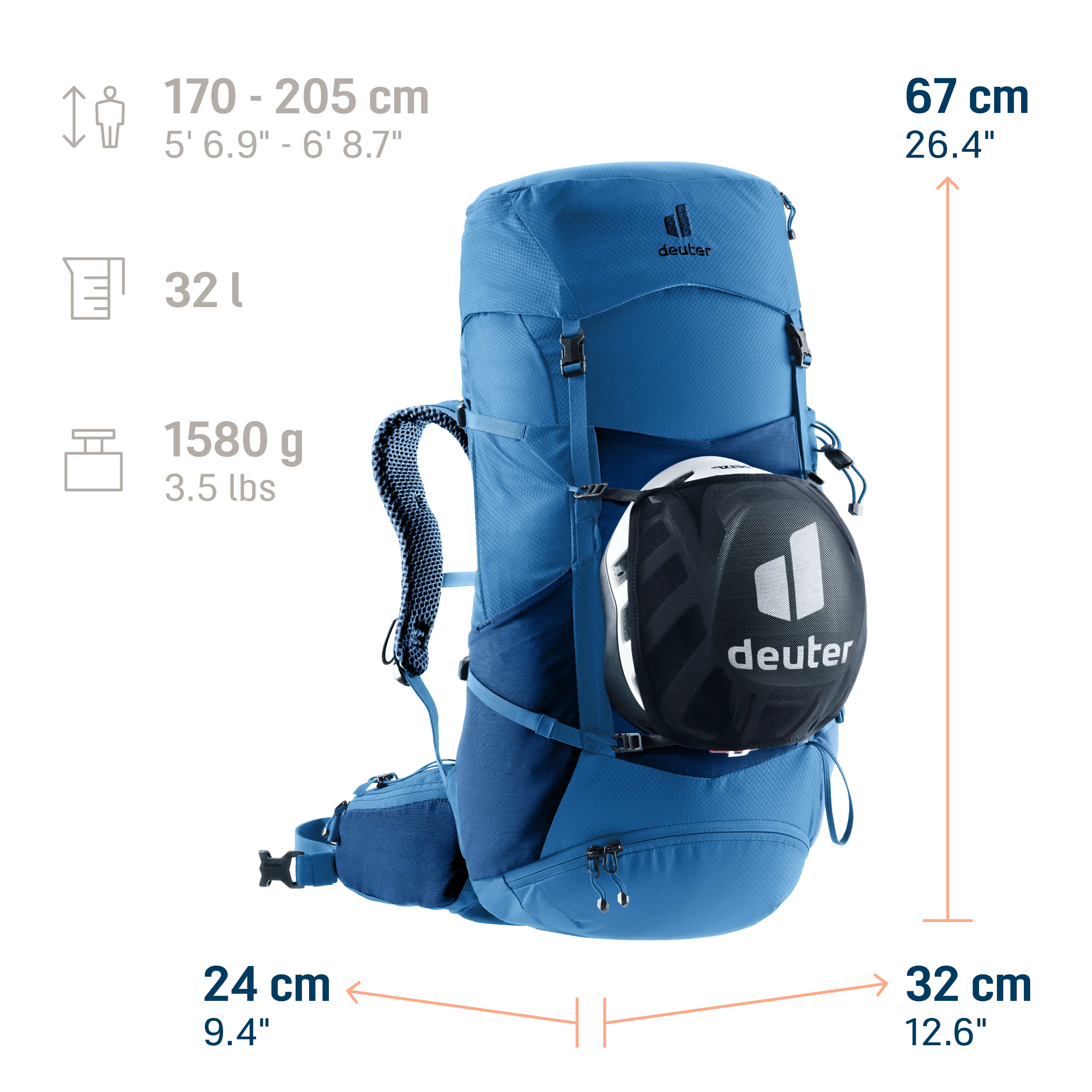 backpack, hydration, daypack, blue, camping