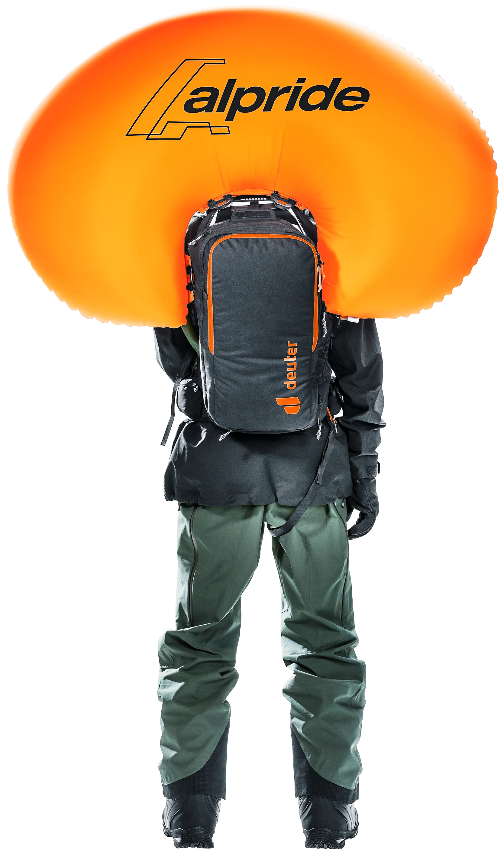 Bag, Backpack, Person, paraglider, paragliding pack, backpack, paraglider harness, orange wing