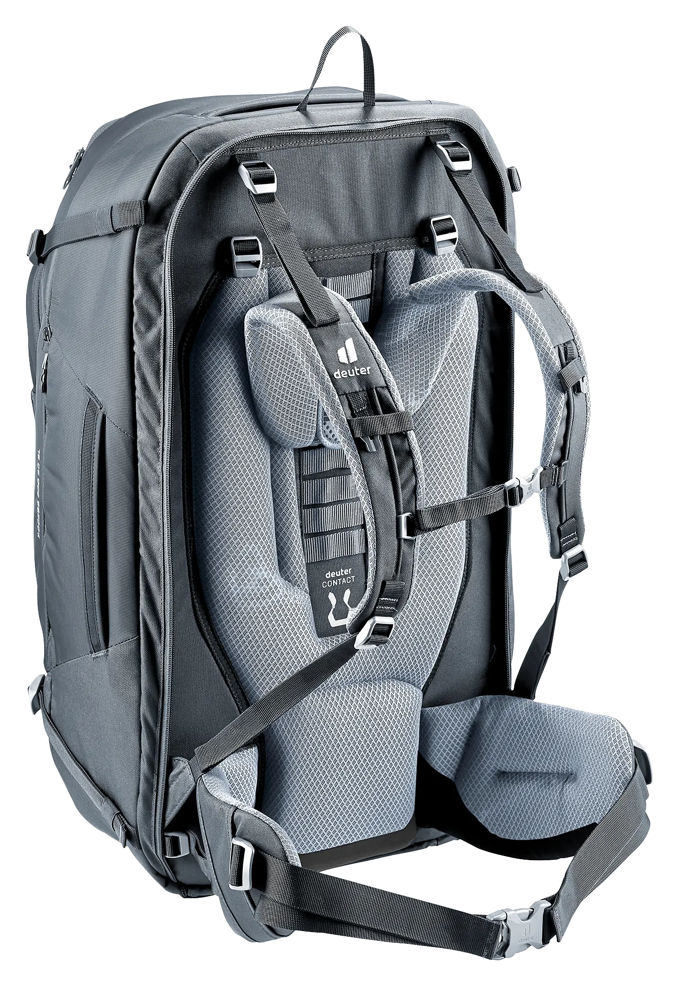 Bag, Backpack, backpack, rucksack, travel, gray, padded straps