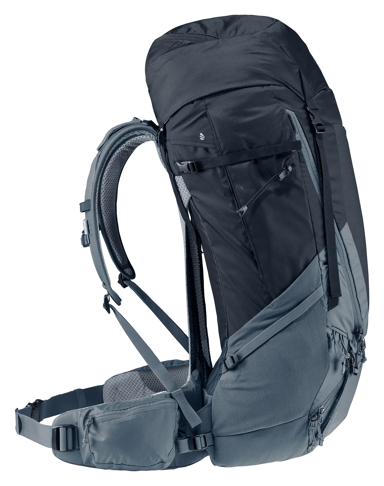 Bag, Backpack, backpack, hiking, black, waist pack, side pockets