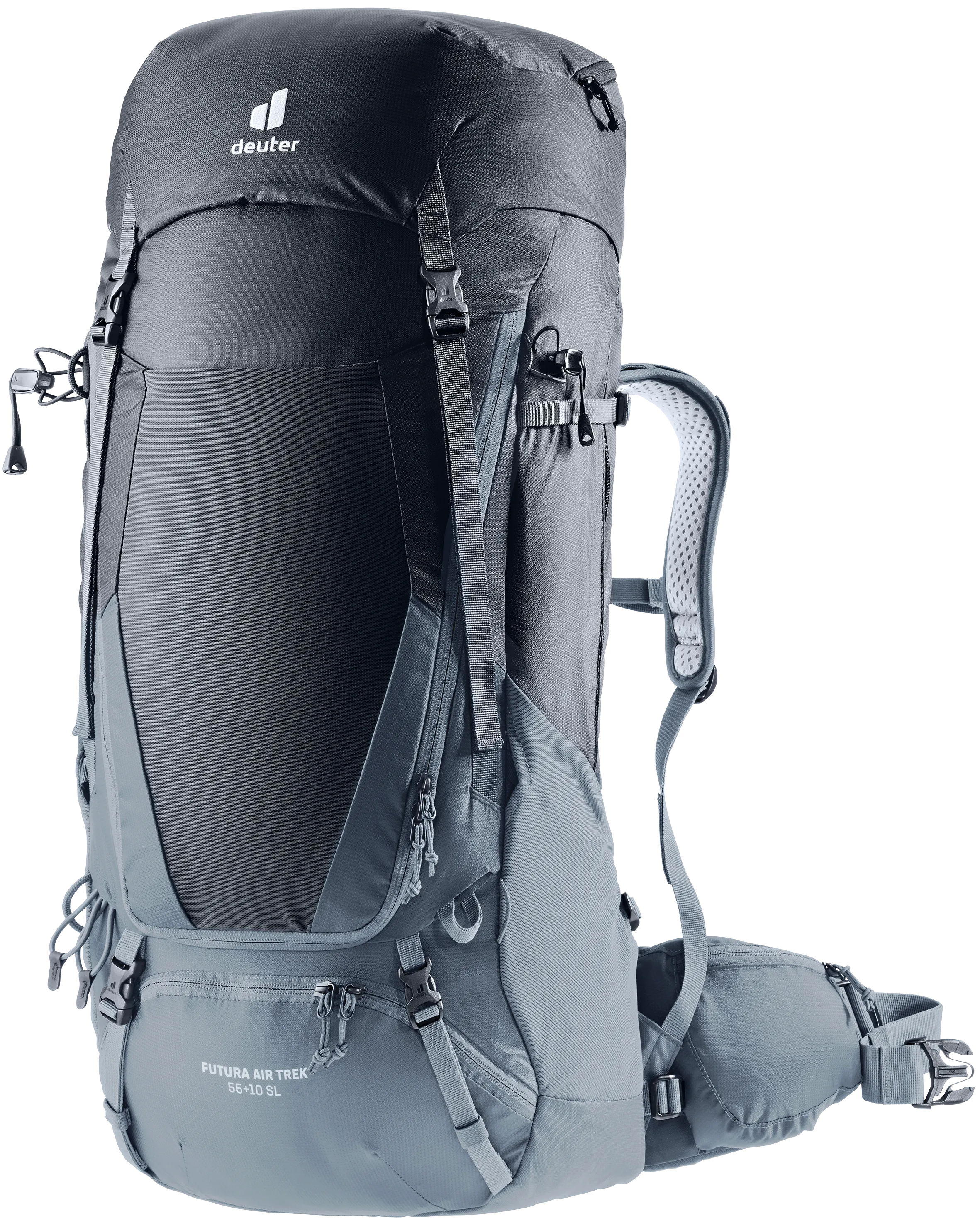 Futura Air Trek 55+10 SL - Backpacking packs - black graphite