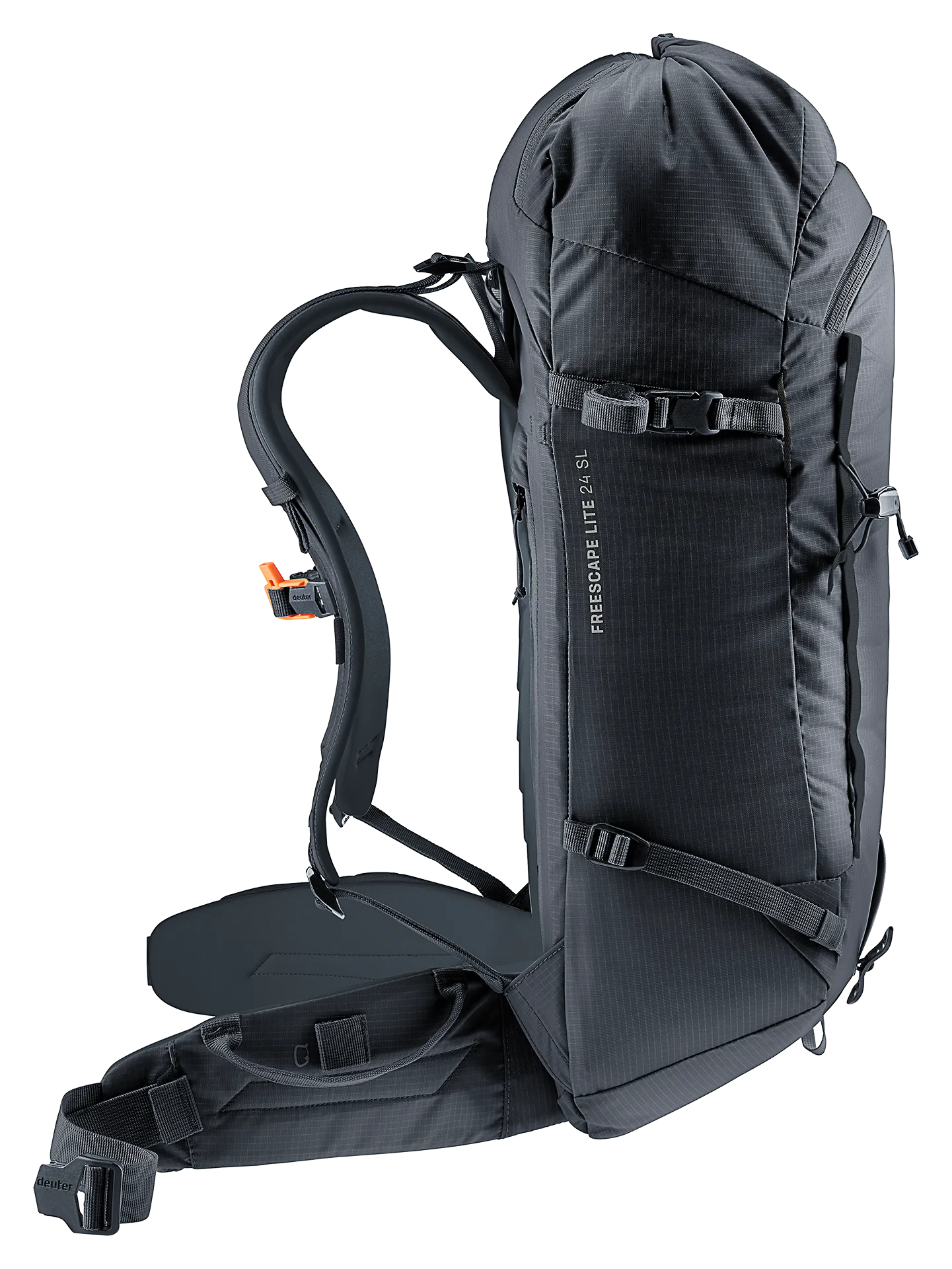 backpack, outdoor, hiking, black, 2.4L hydration?