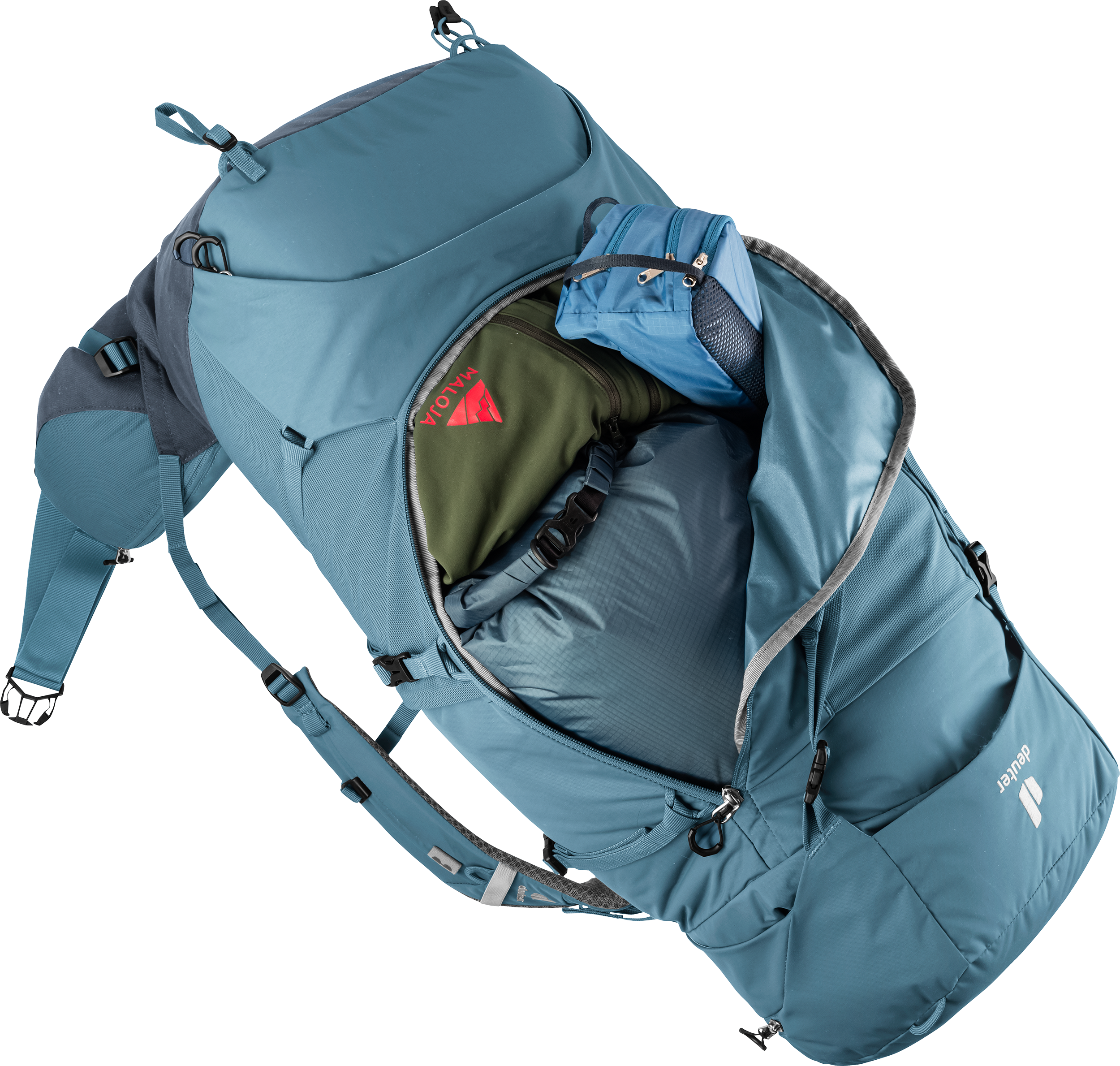 Aircontact Core 50+10 - Backpacking packs - atlantic ink