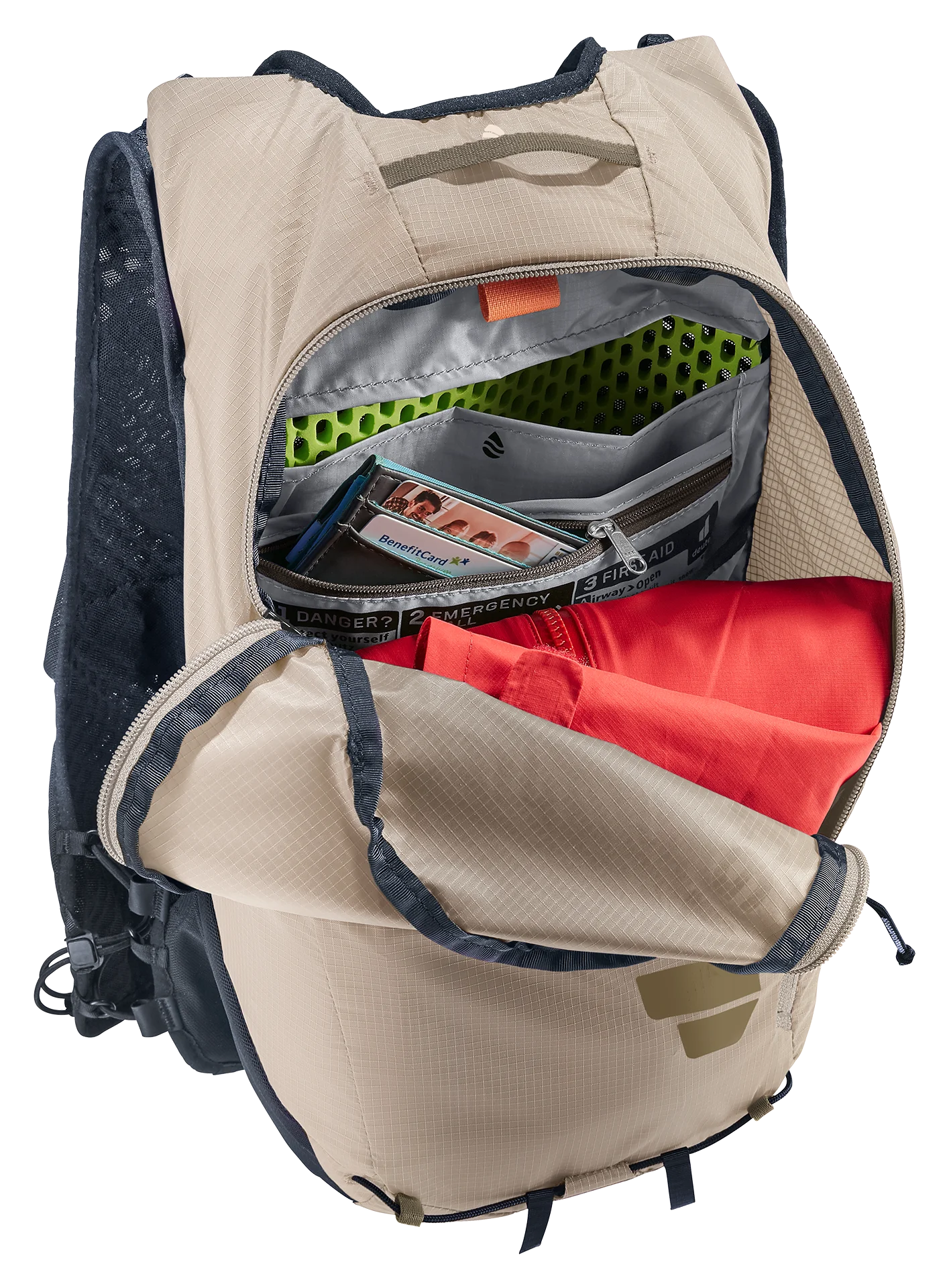 backpack, front pocket, organization, utility, multi-compartment