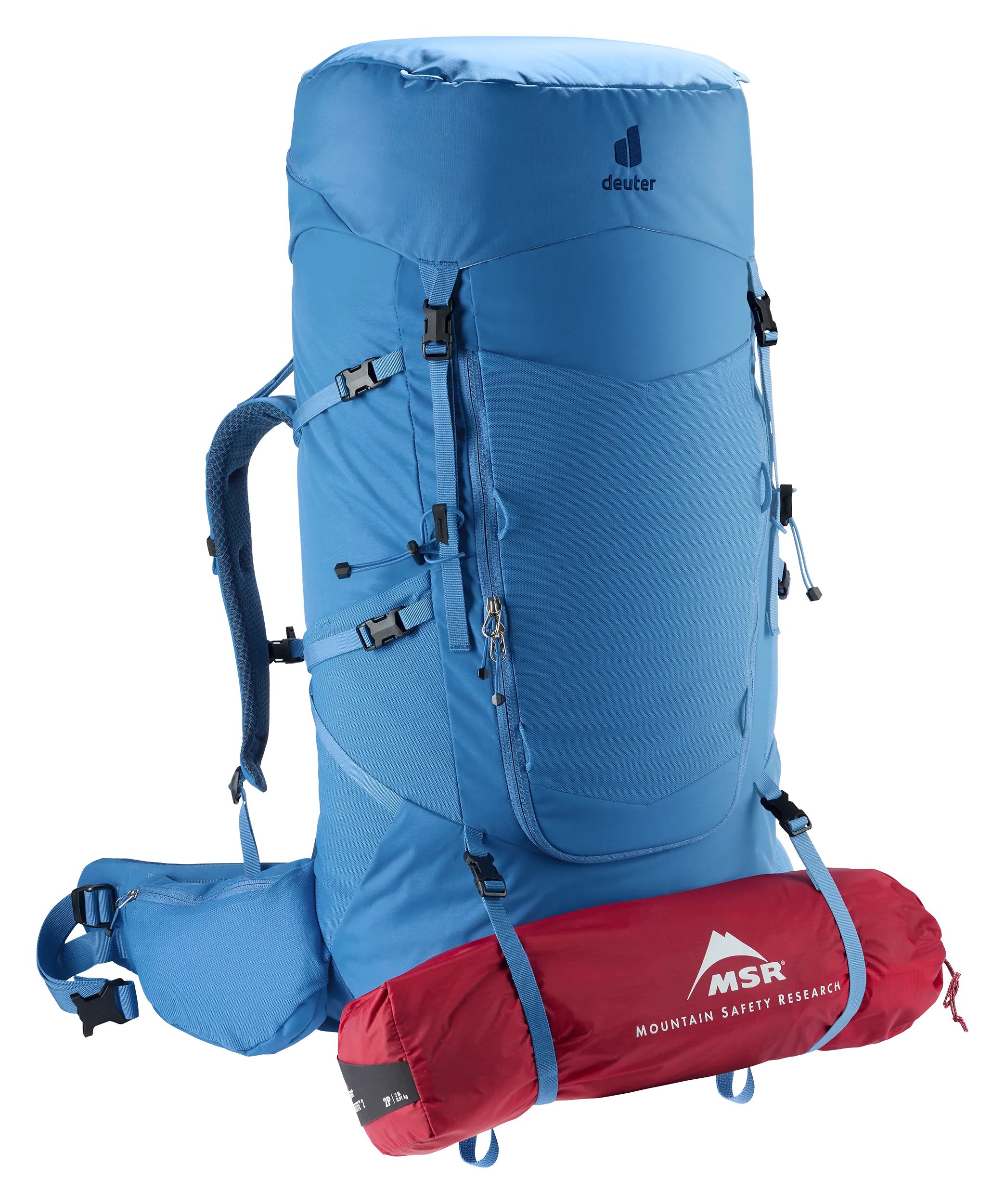Aircontact Core 70+10 - Backpacking packs - baltic nightblue