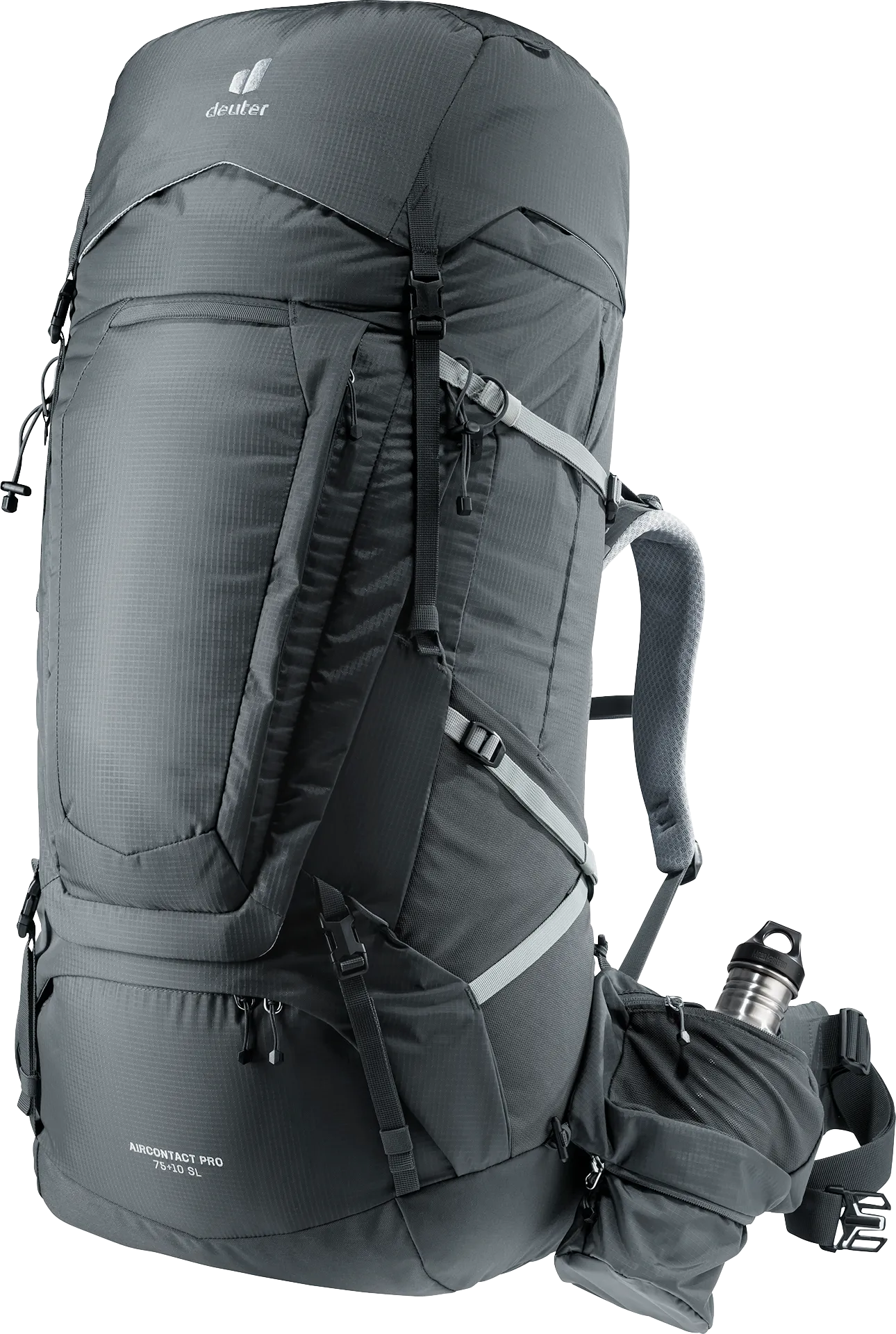 Bag, Backpack, backpack, hiking, hydration, external frame, gray