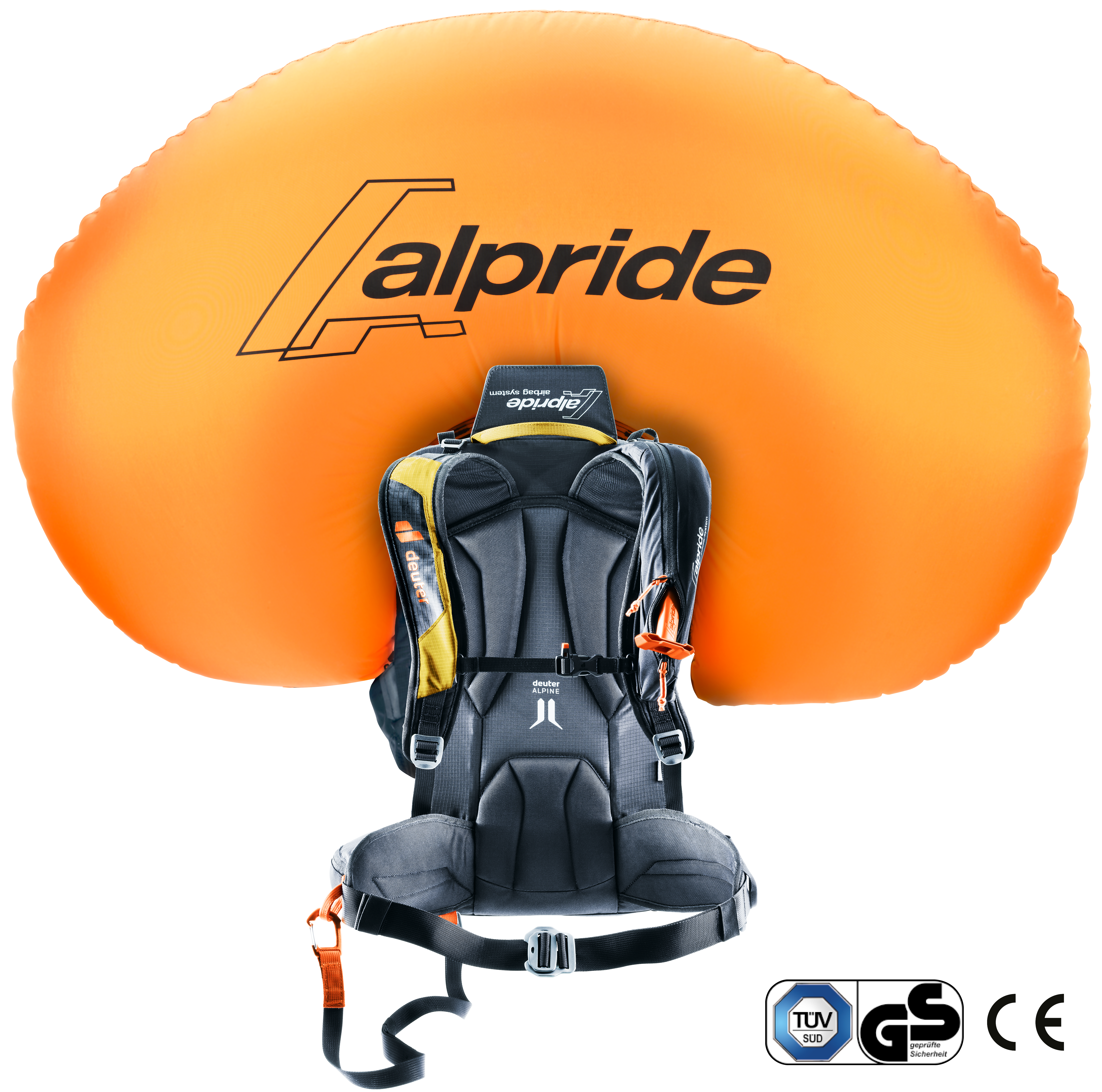 Alproof Lite 22 - Freeride backpacks - turmeric black