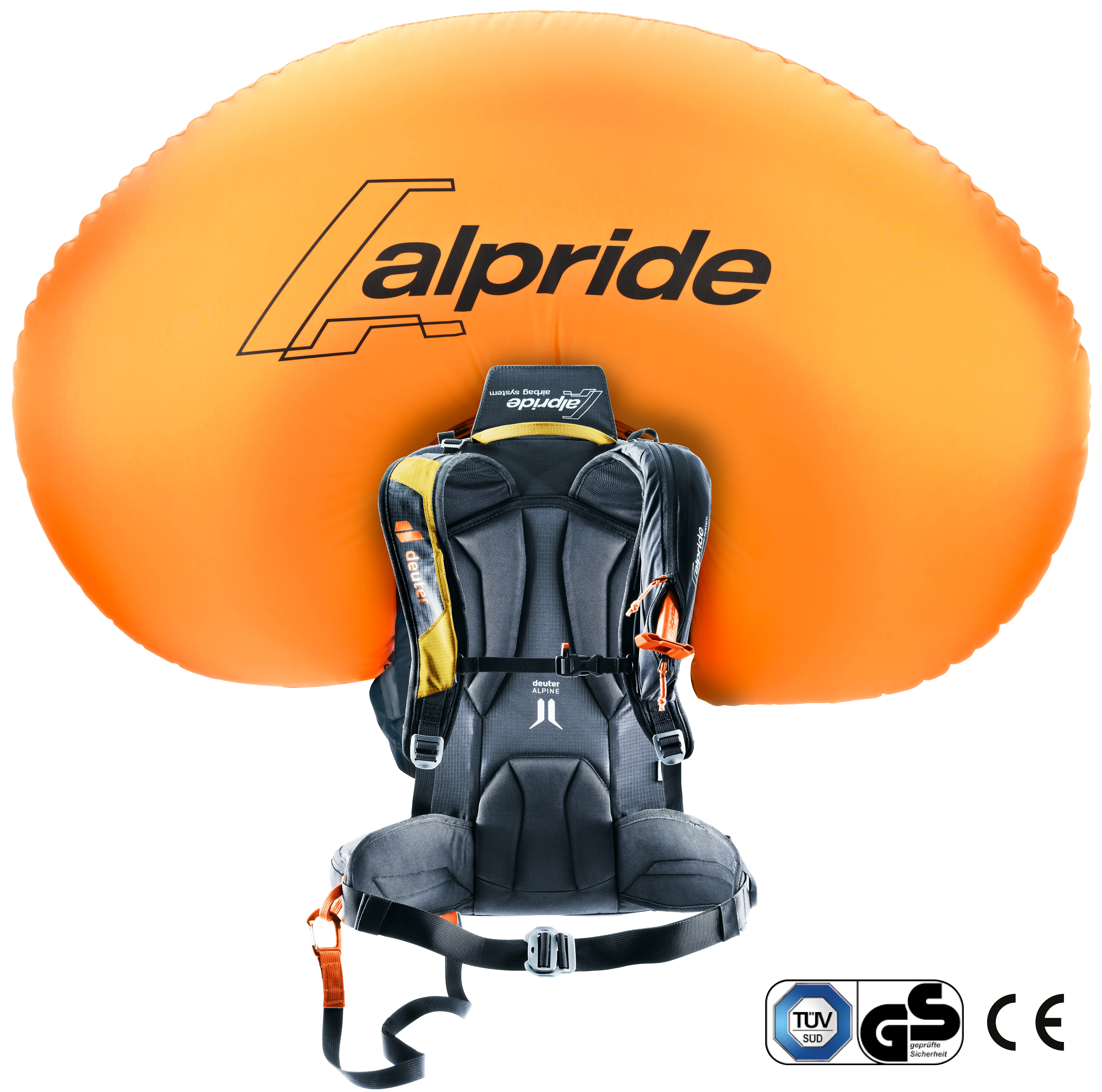 Alproof Lite 22 - Freeride backpacks - turmeric black