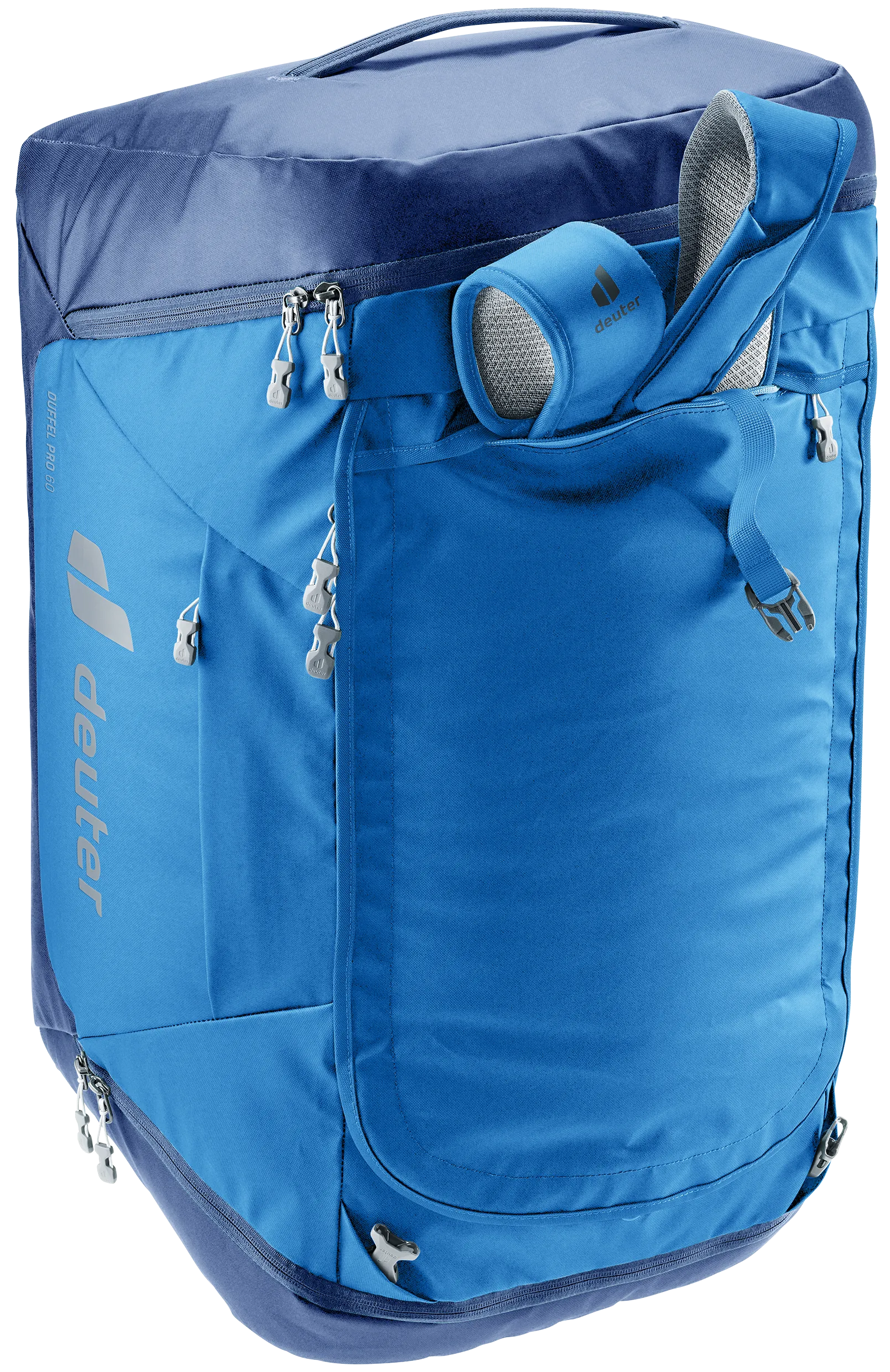 Duffel Pro 60 - Travel backpacks - neptune nightblue