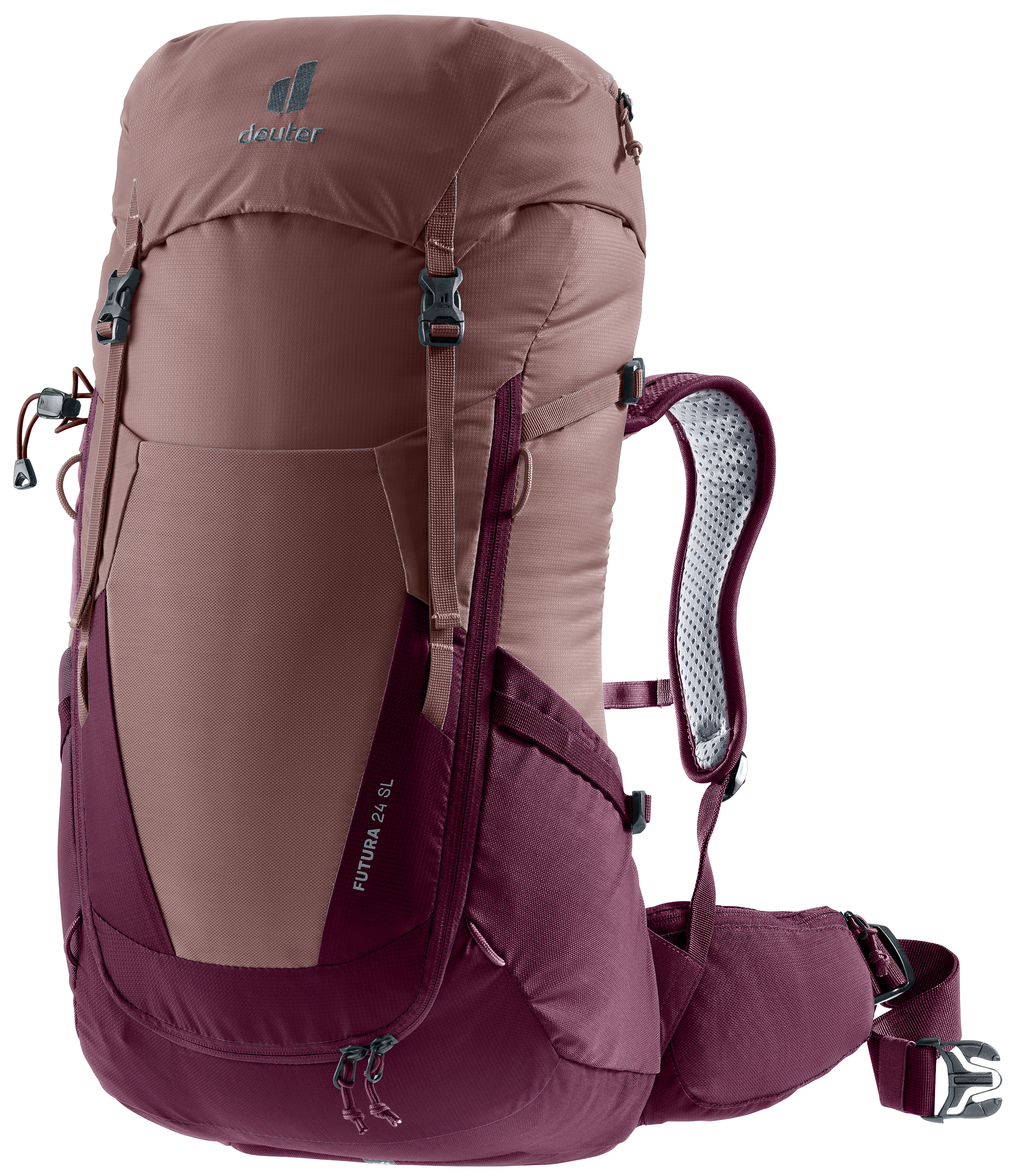 deuter 24 sl women's backpack Updays - ski touring trekking pole holder Futura 24 SL | graphite-shale