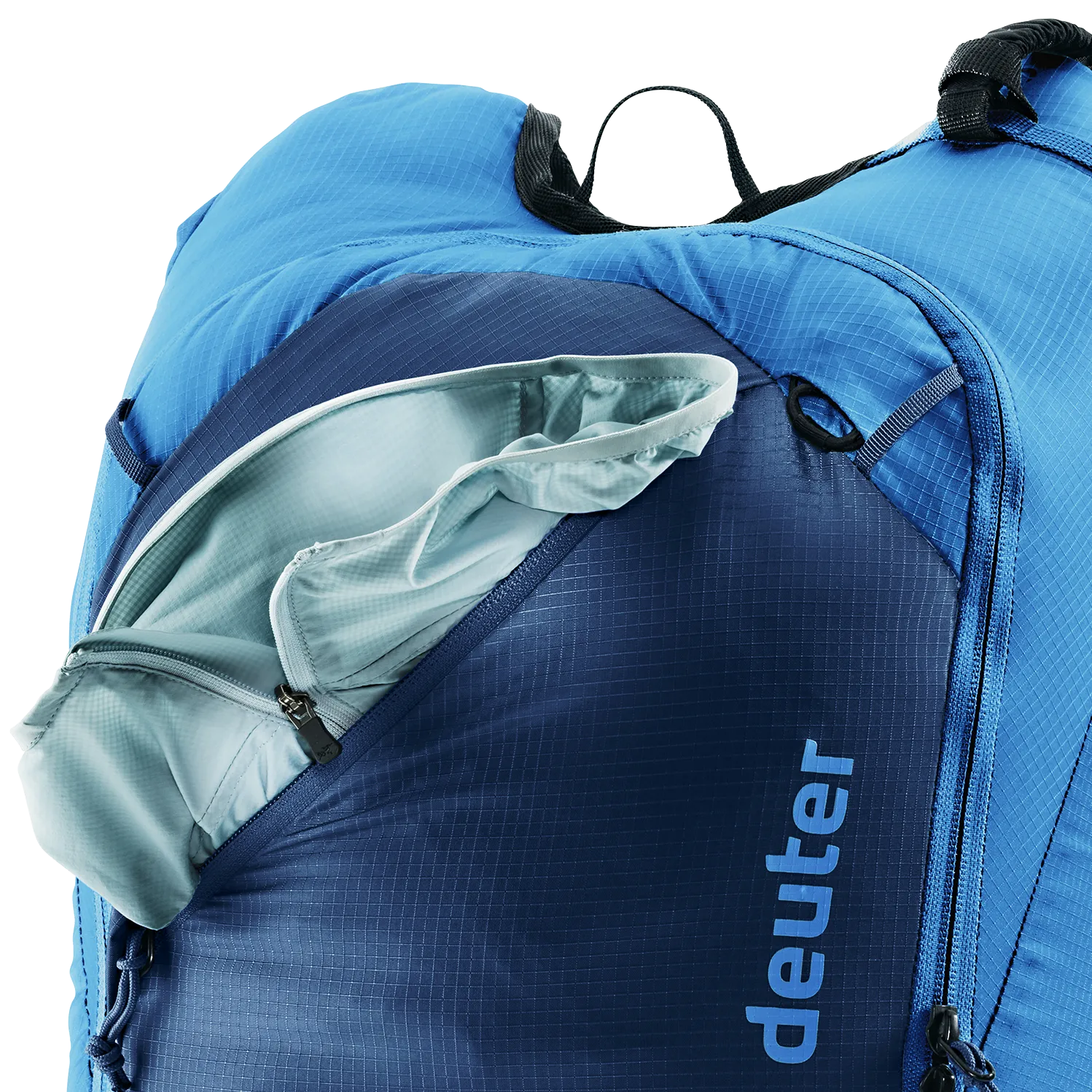 Bag, Backpack, Clothing, Coat, Jacket, backpack, blue backpack, zippered pocket, outer pocket, shoulder straps