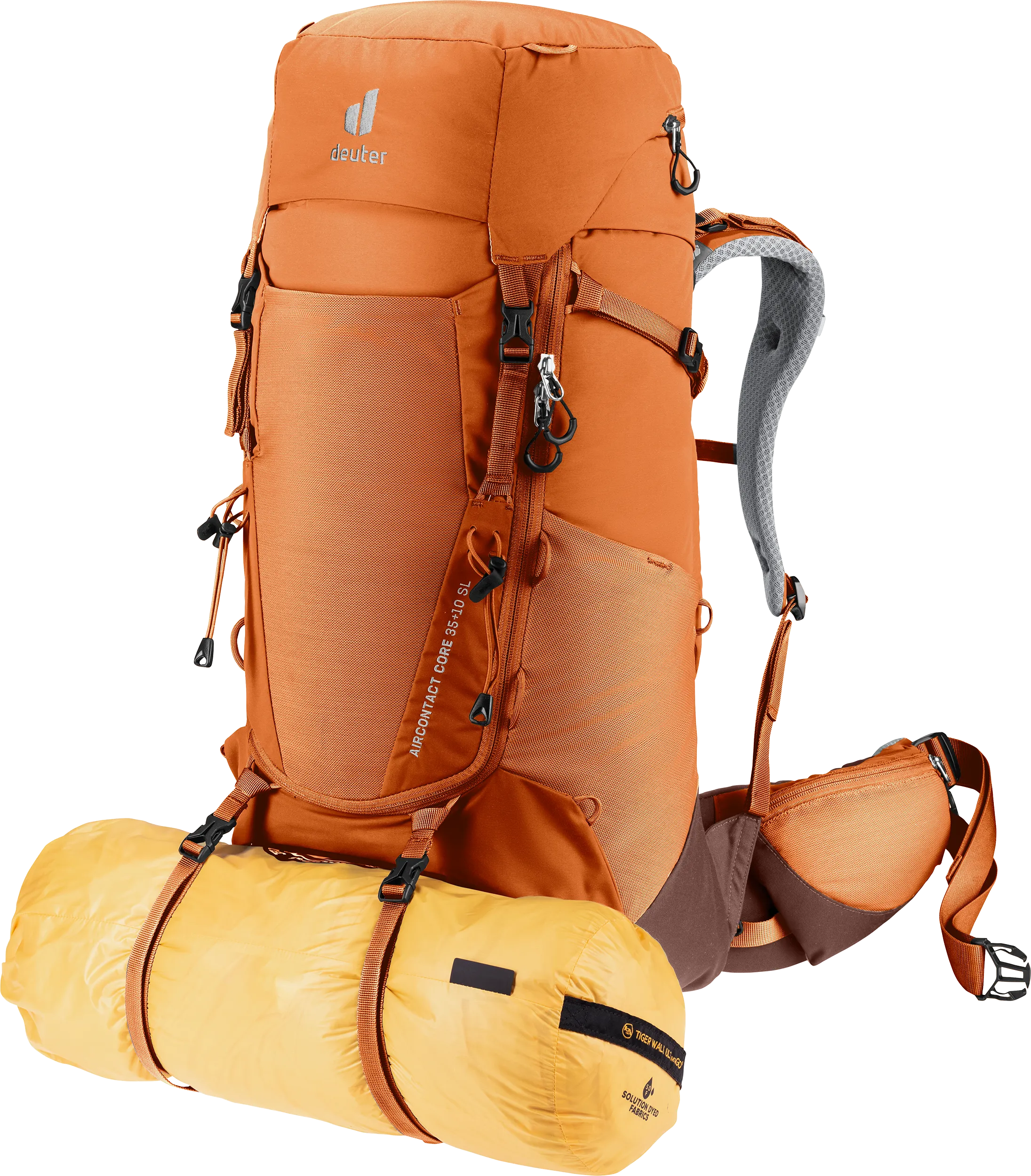 Aircontact Core 35+10 SL - Backpacking packs - chestnut umbra