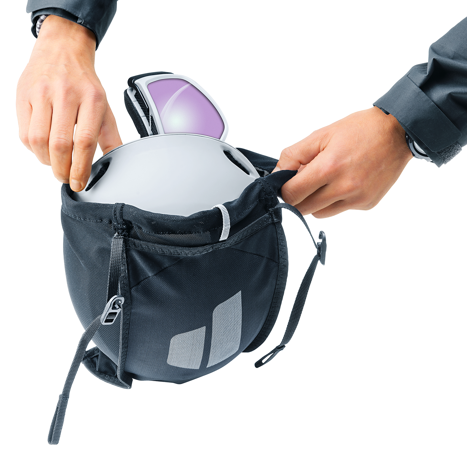 Bag, Accessories, Handbag, Backpack, helmet, cycling, softshell, carry bag, padded edge
