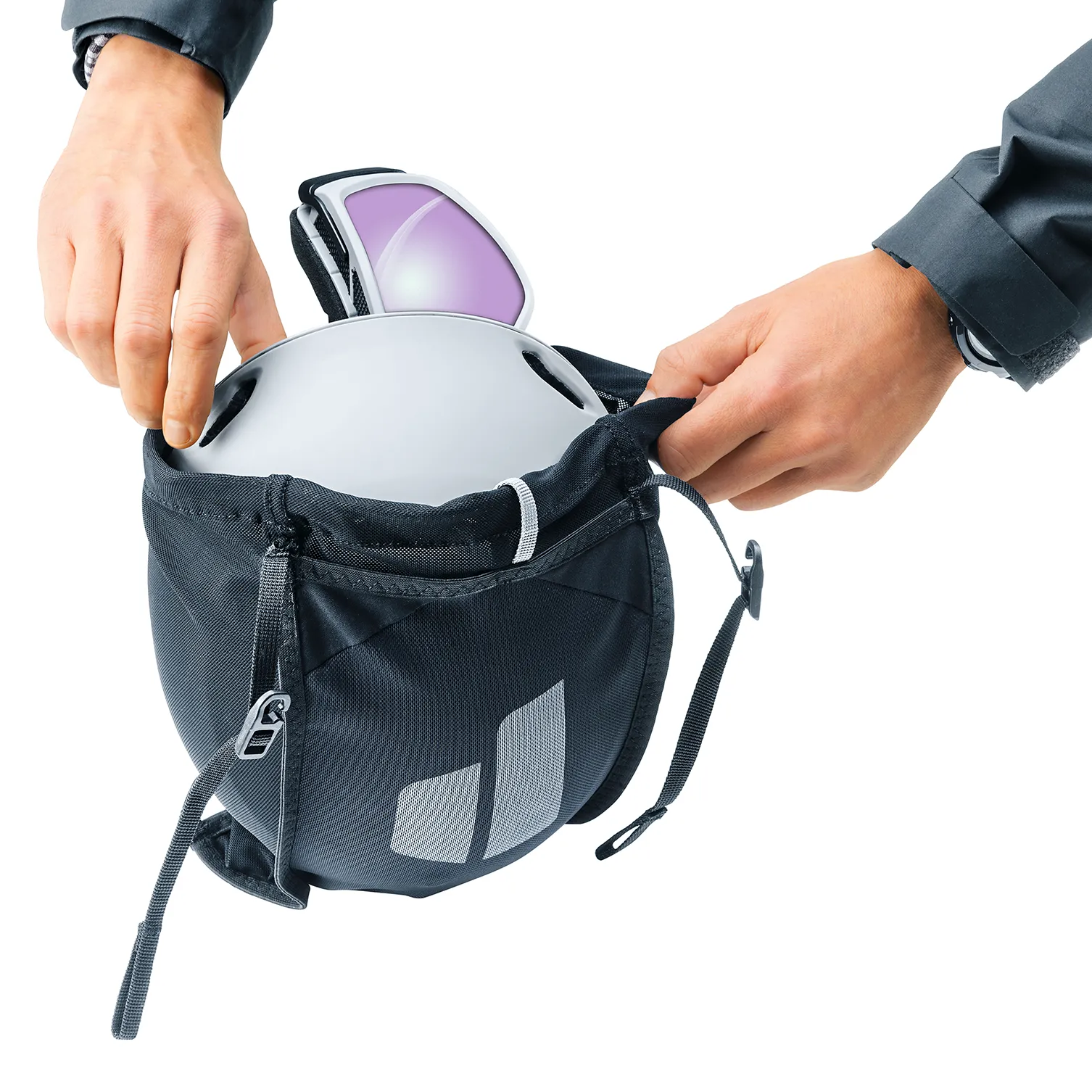 Bag, Accessories, Handbag, Backpack, helmet, cycling, softshell, carry bag, padded edge
