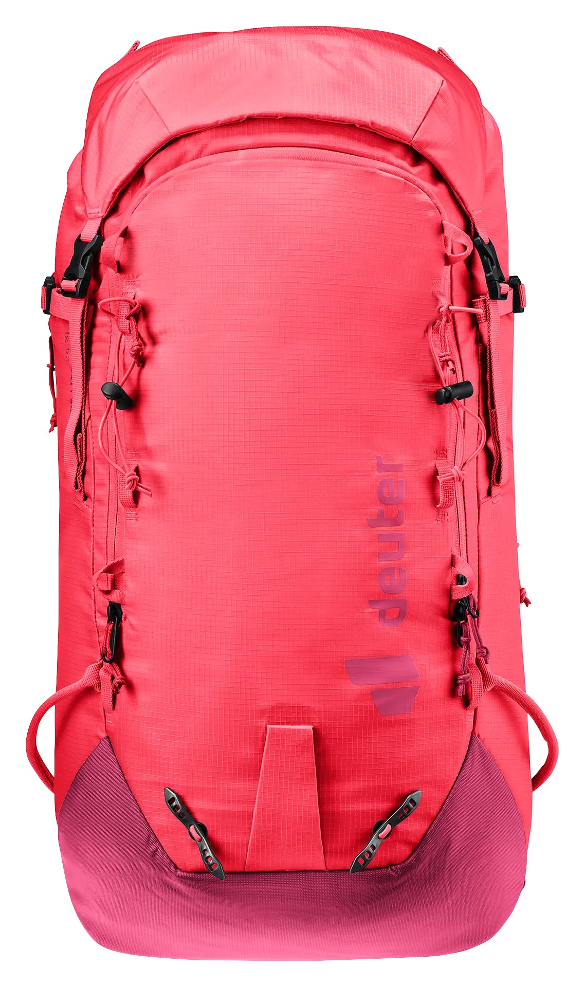 Bag, Backpack, backpack, daypack, pink backpack, hydration compatible, external straps