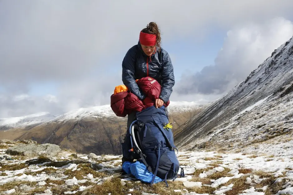 Pflege Daunenschlafsack