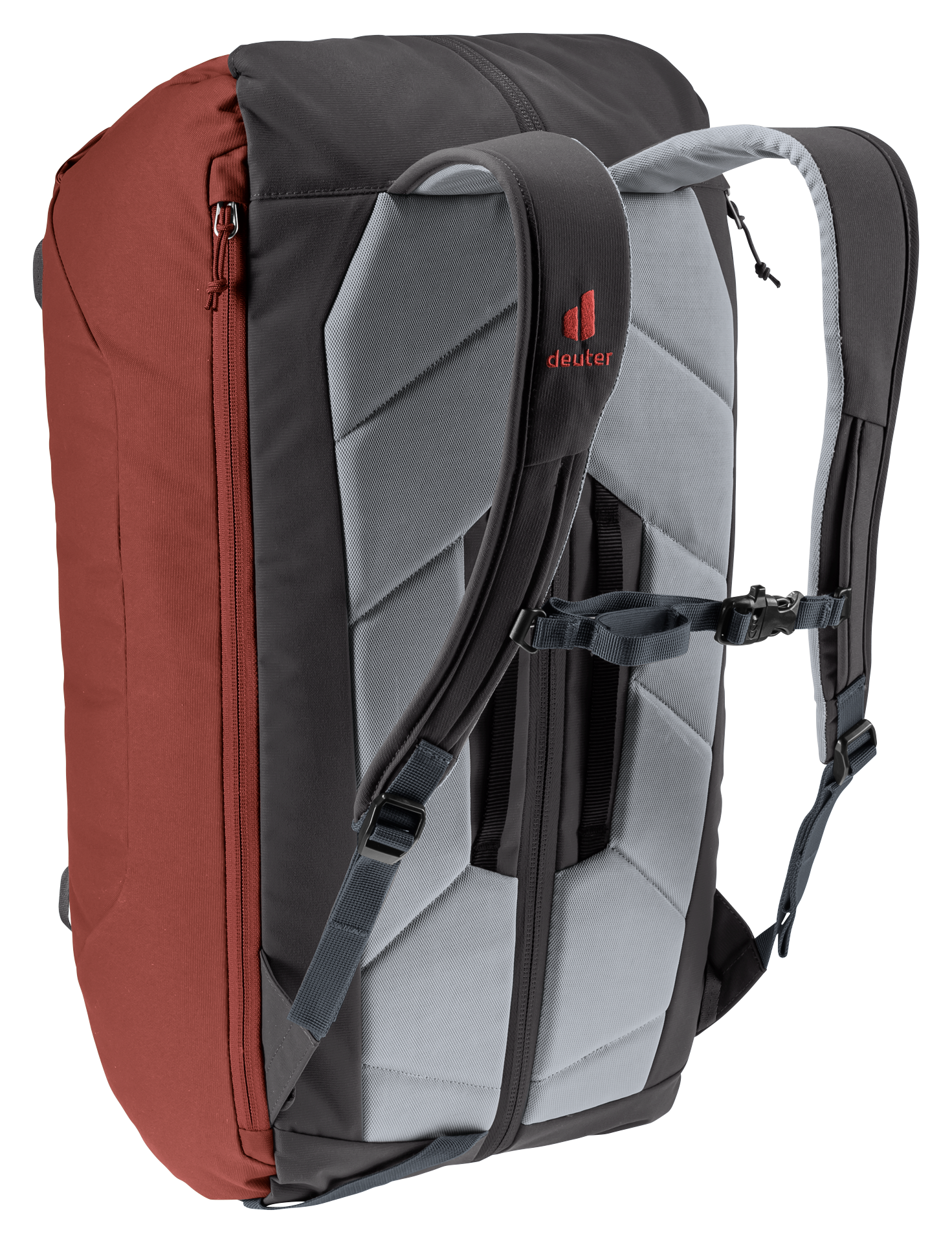 Bag, Backpack, backpack, daypack, shoulder straps, quilted padding, two-tone color