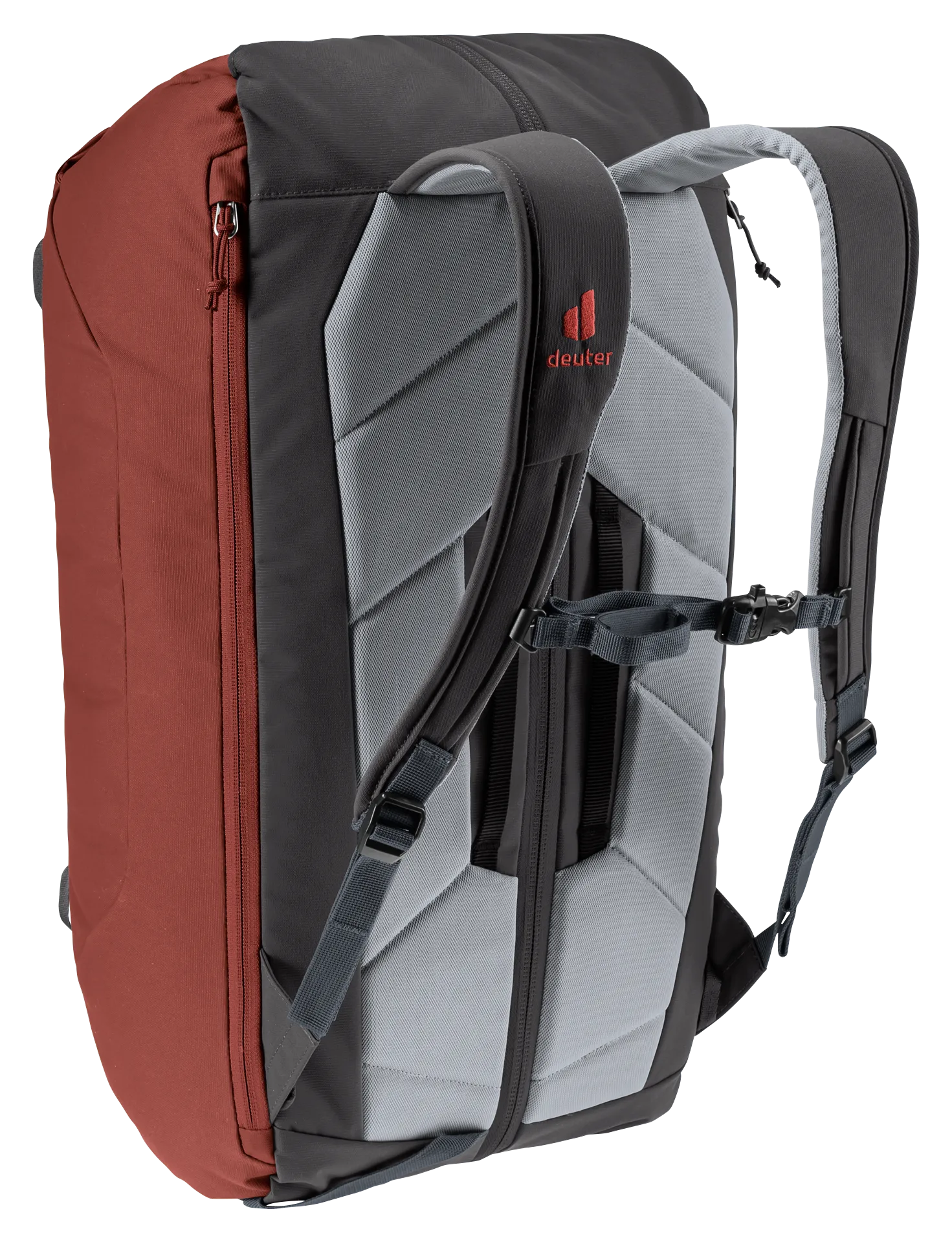 Bag, Backpack, backpack, daypack, shoulder straps, quilted padding, two-tone color