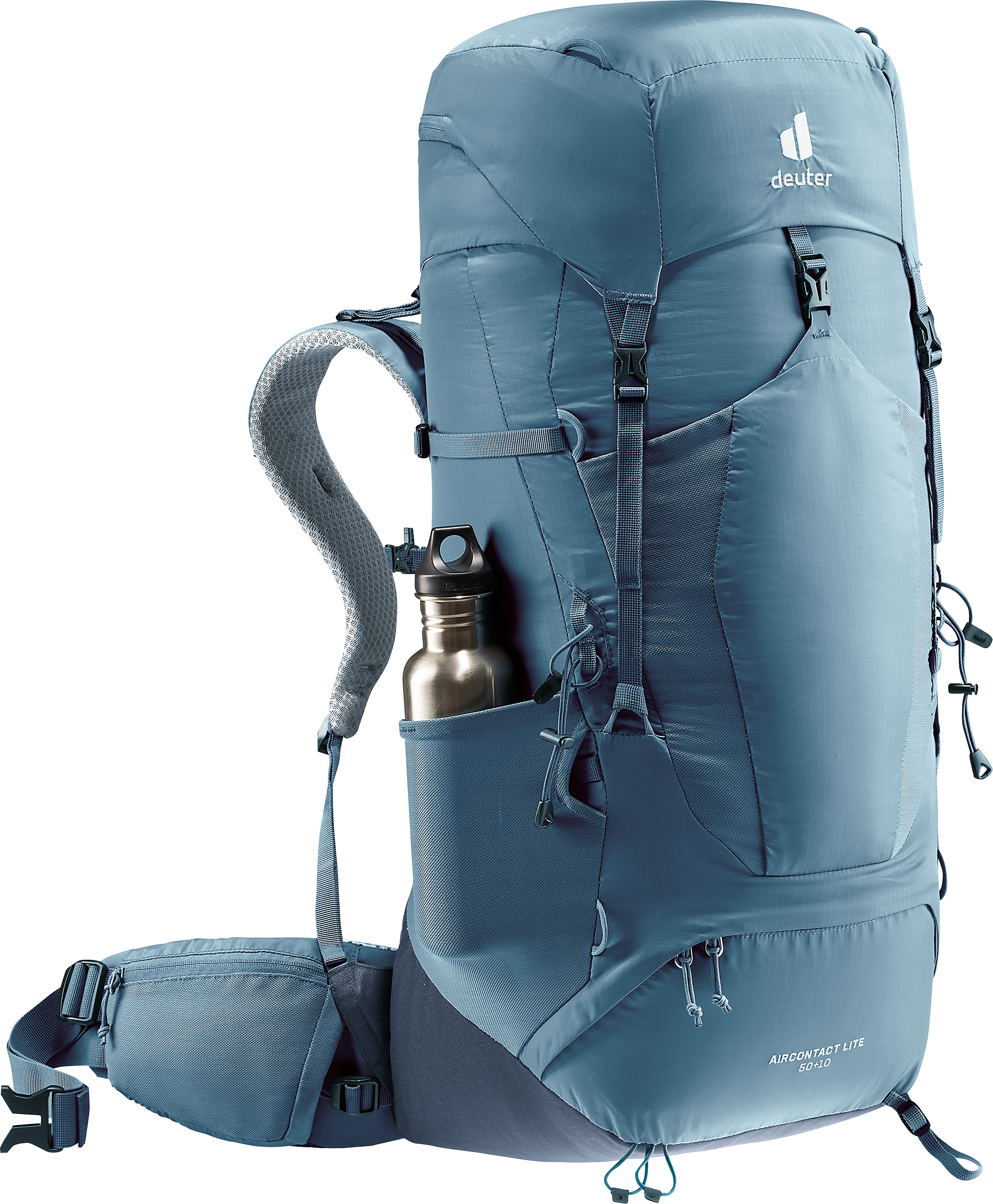 Aircontact Lite 50 + 10 Aircontact Lite 50 + 10 - Backpacking packs - atlantic ink