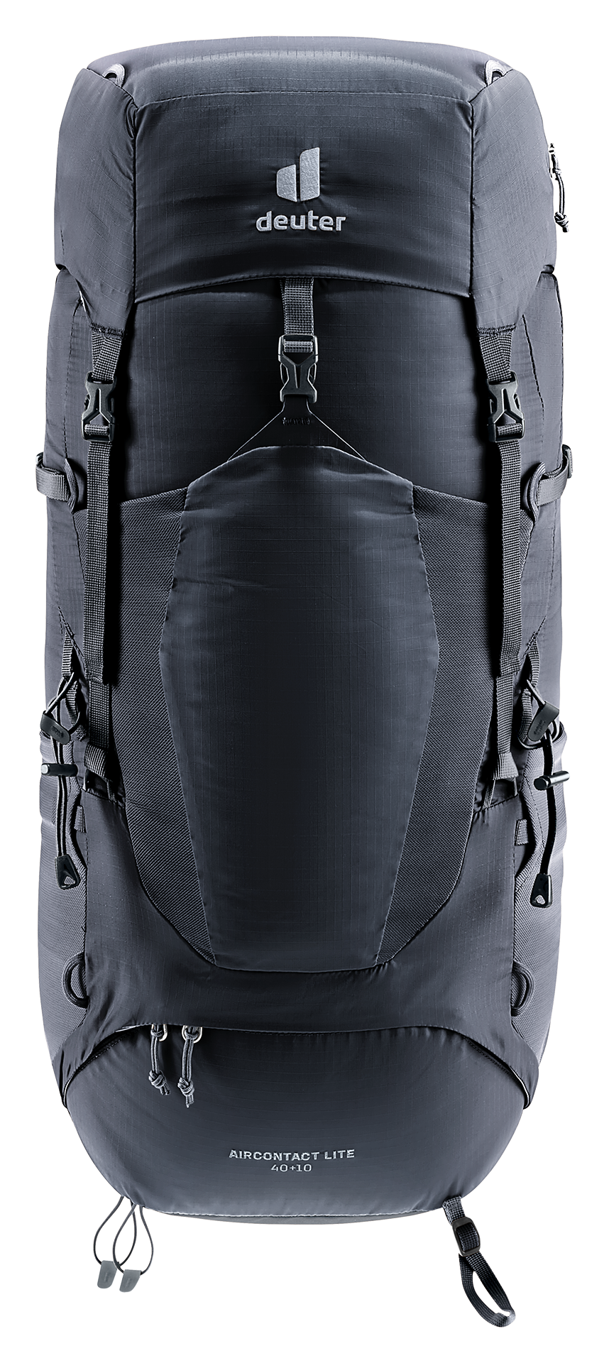 deuter aircontact lite 40 10 backpack black graphite Unisex + L, Lightweight Backpacking & Hiking for Men & Women, 40 + 10 Liters allows for effective airflow Deuter - Aircontact lite 50