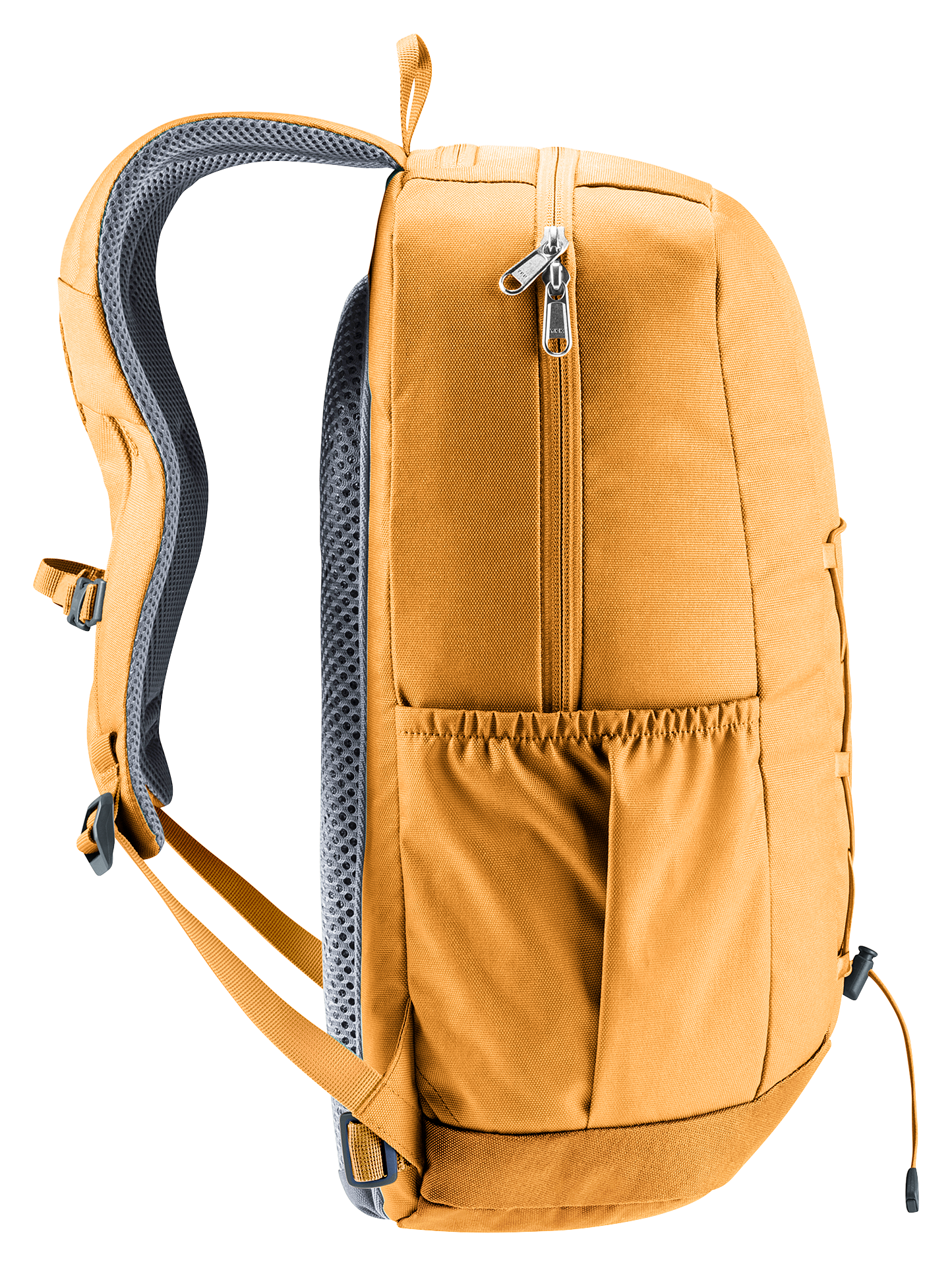 Gogo Bag, Backpack, backpack, shoulder strap, zippered pocket, padded back, tonal orange