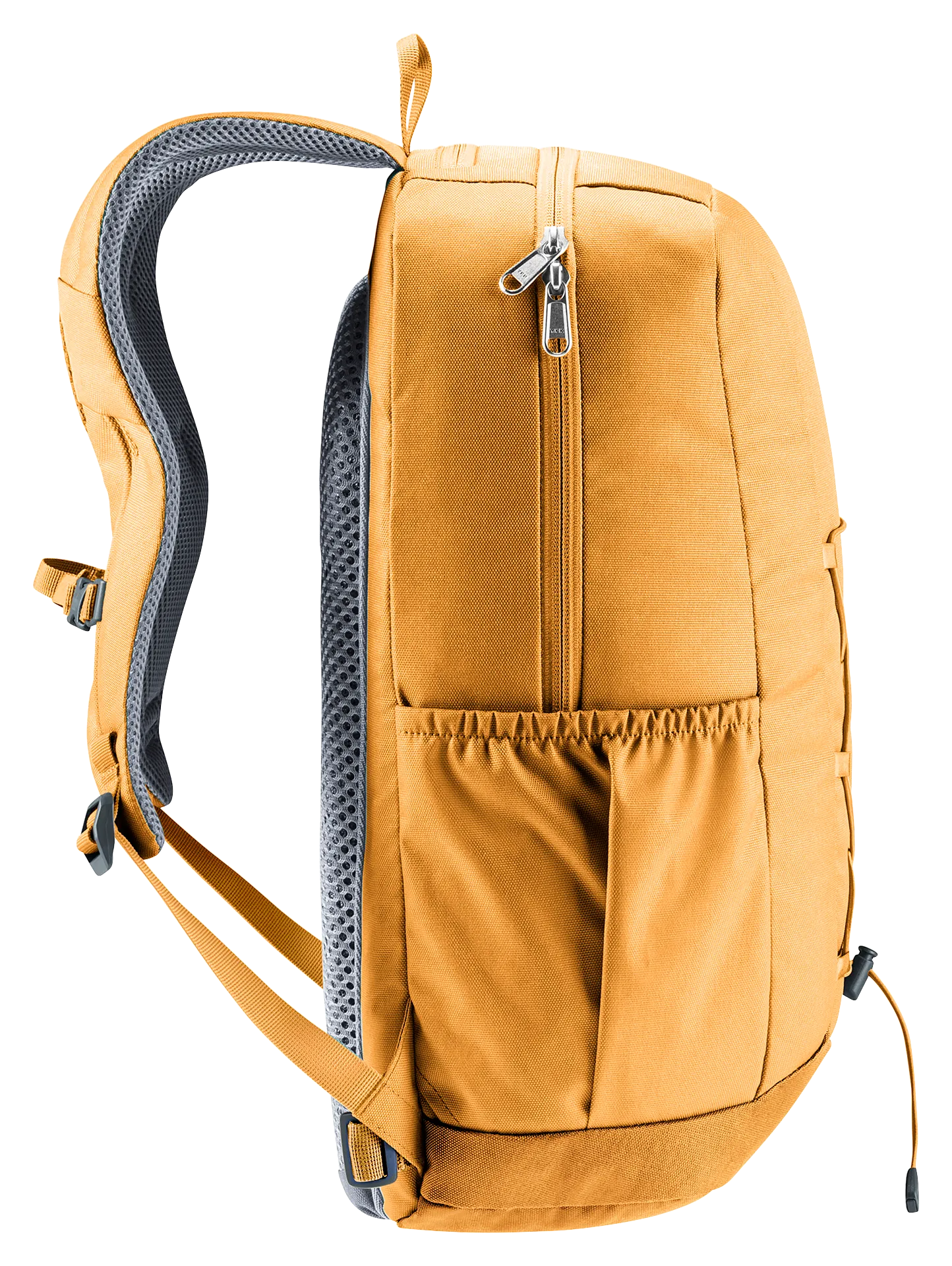 Bag, Backpack, backpack, shoulder strap, zippered pocket, padded back, tonal orange