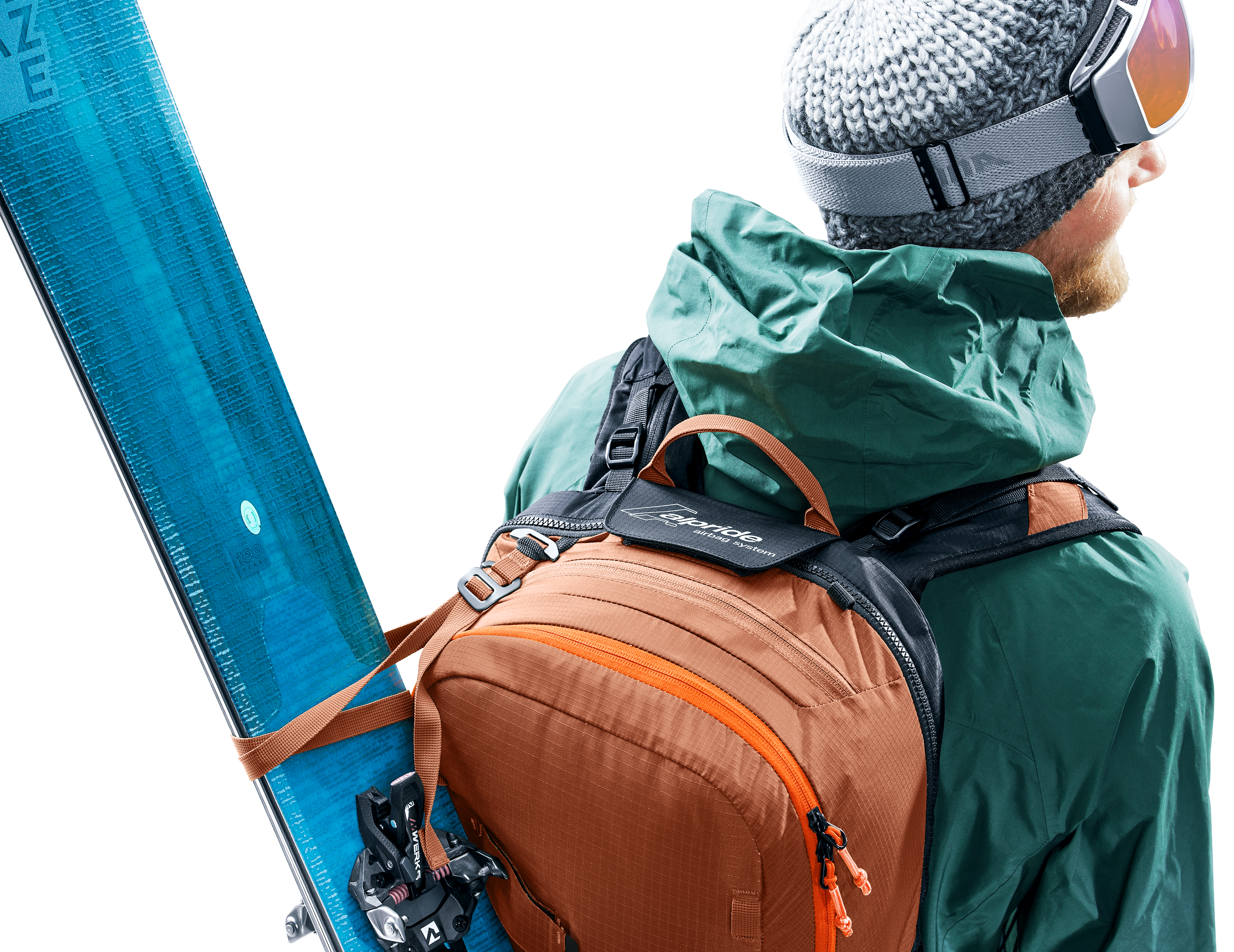 Alproof Lite 22 Alproof Lite 22 - Freeride backpacks - chestnut black