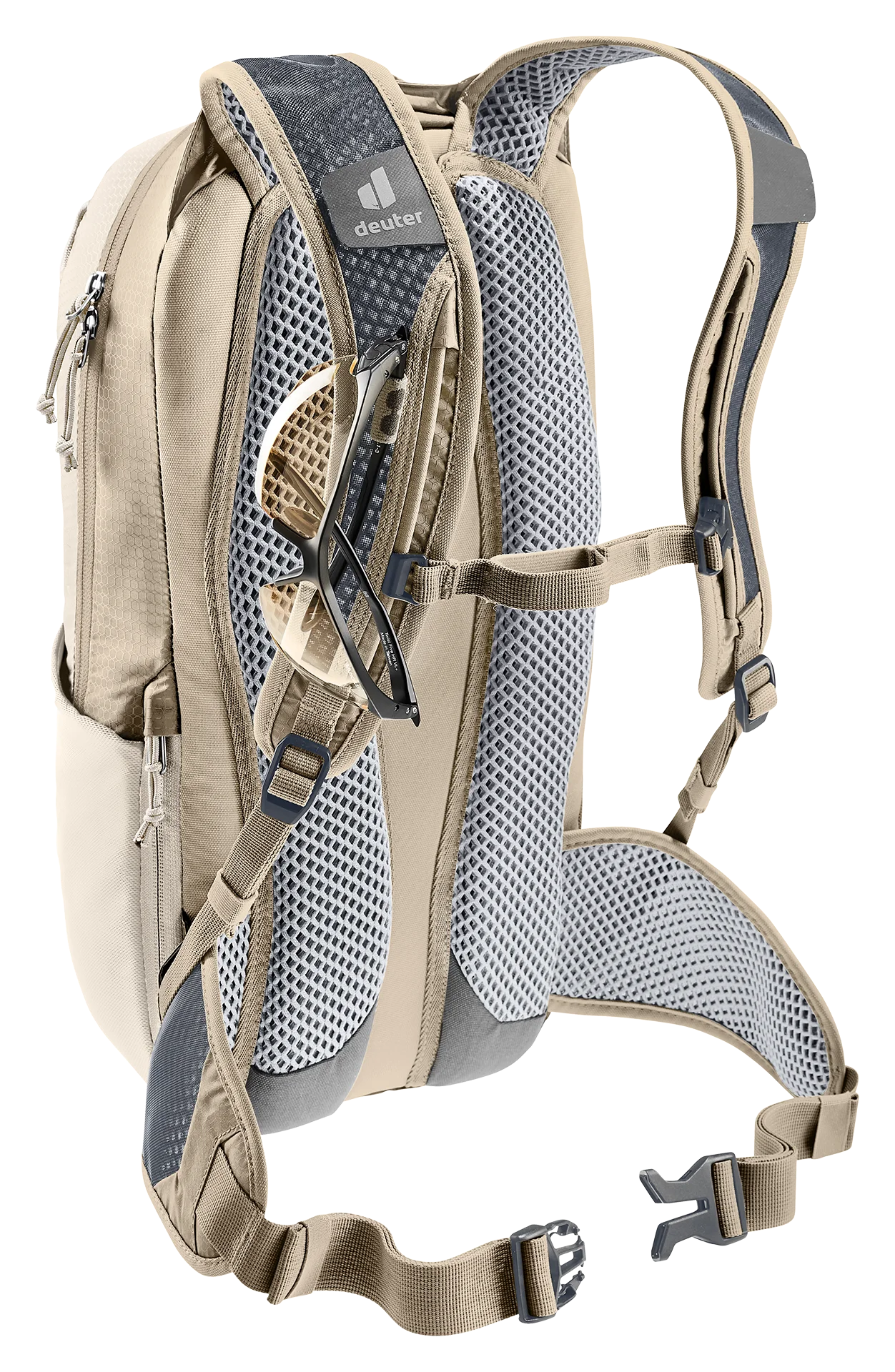 backpack, daypack, hydration, mesh, tan