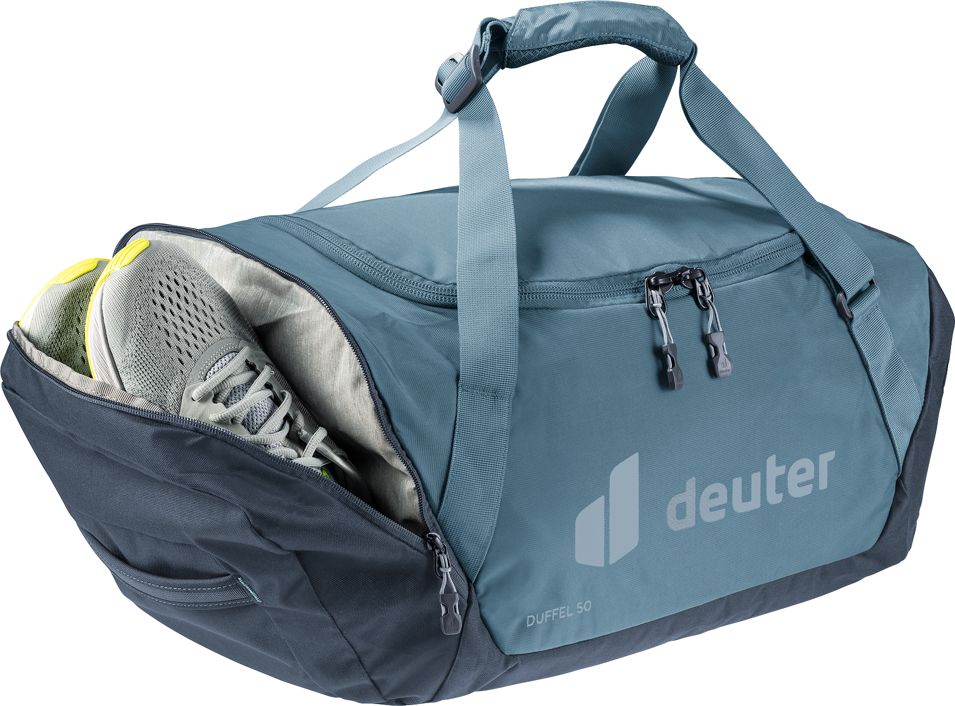 Bag, Accessories, Handbag, duffel bag, gym bag, sports bag, blue, zippers