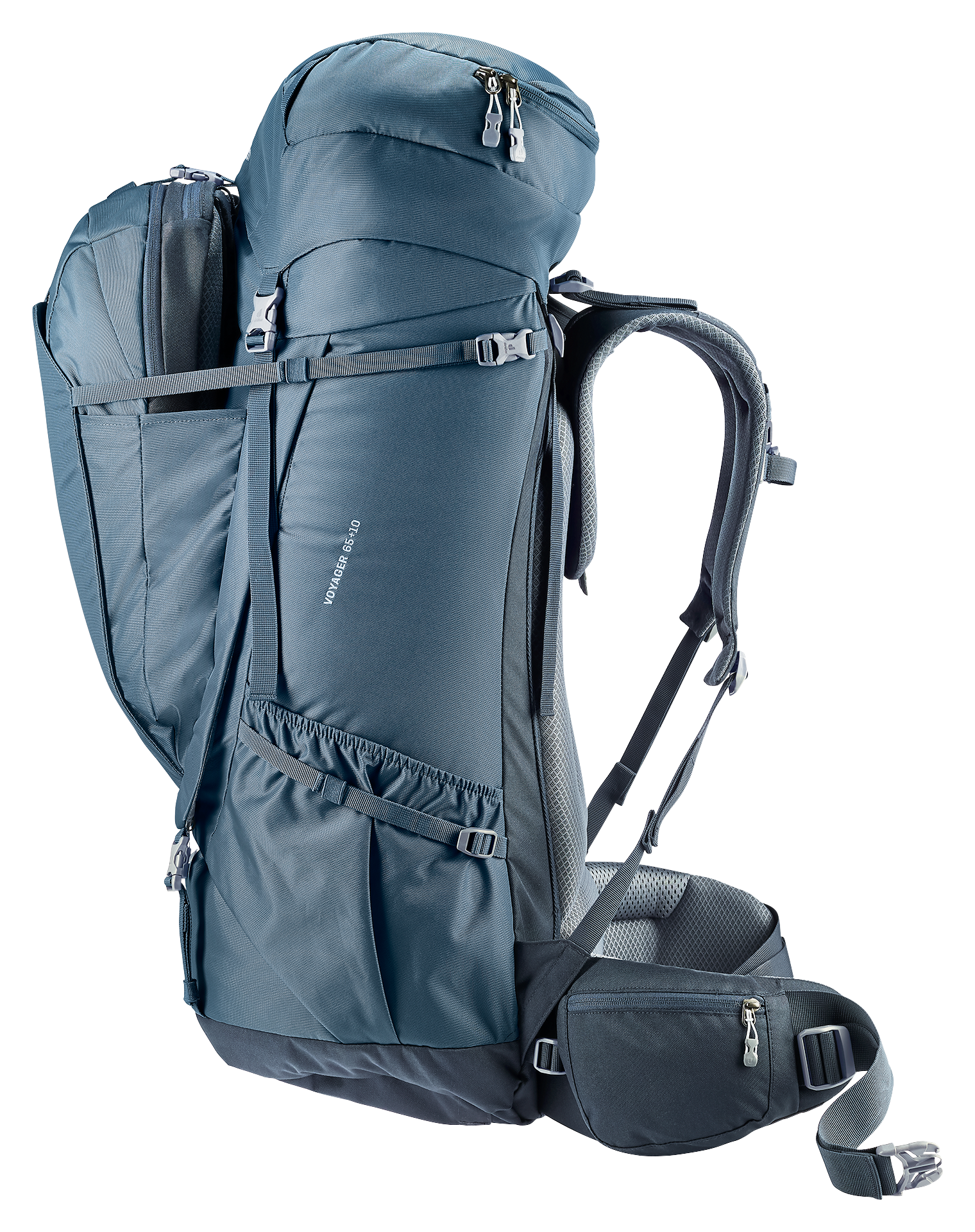 Bag, Backpack, backpack, hiking, travel, blue, shoulder strap