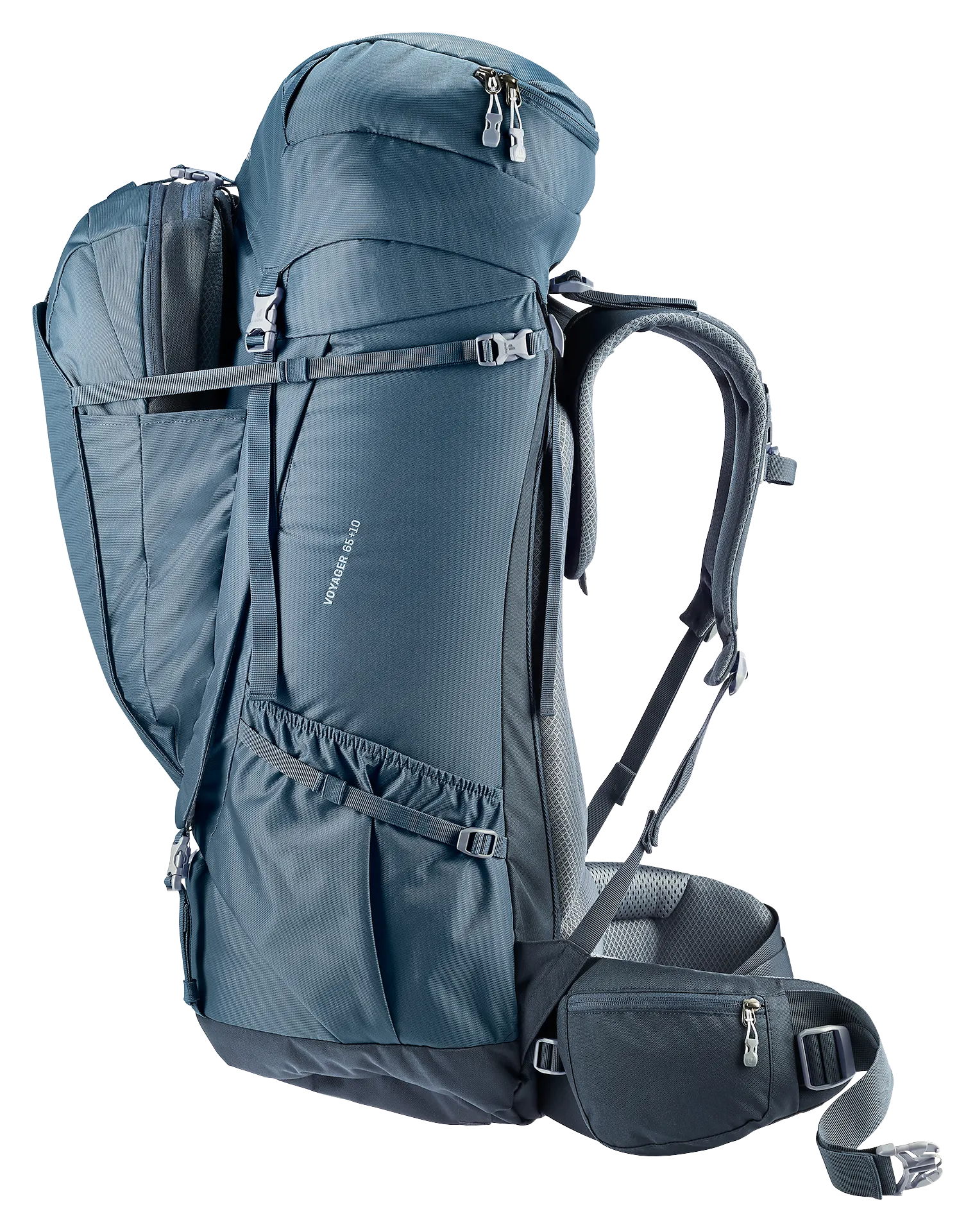 Bag, Backpack, backpack, hiking, travel, blue, shoulder strap