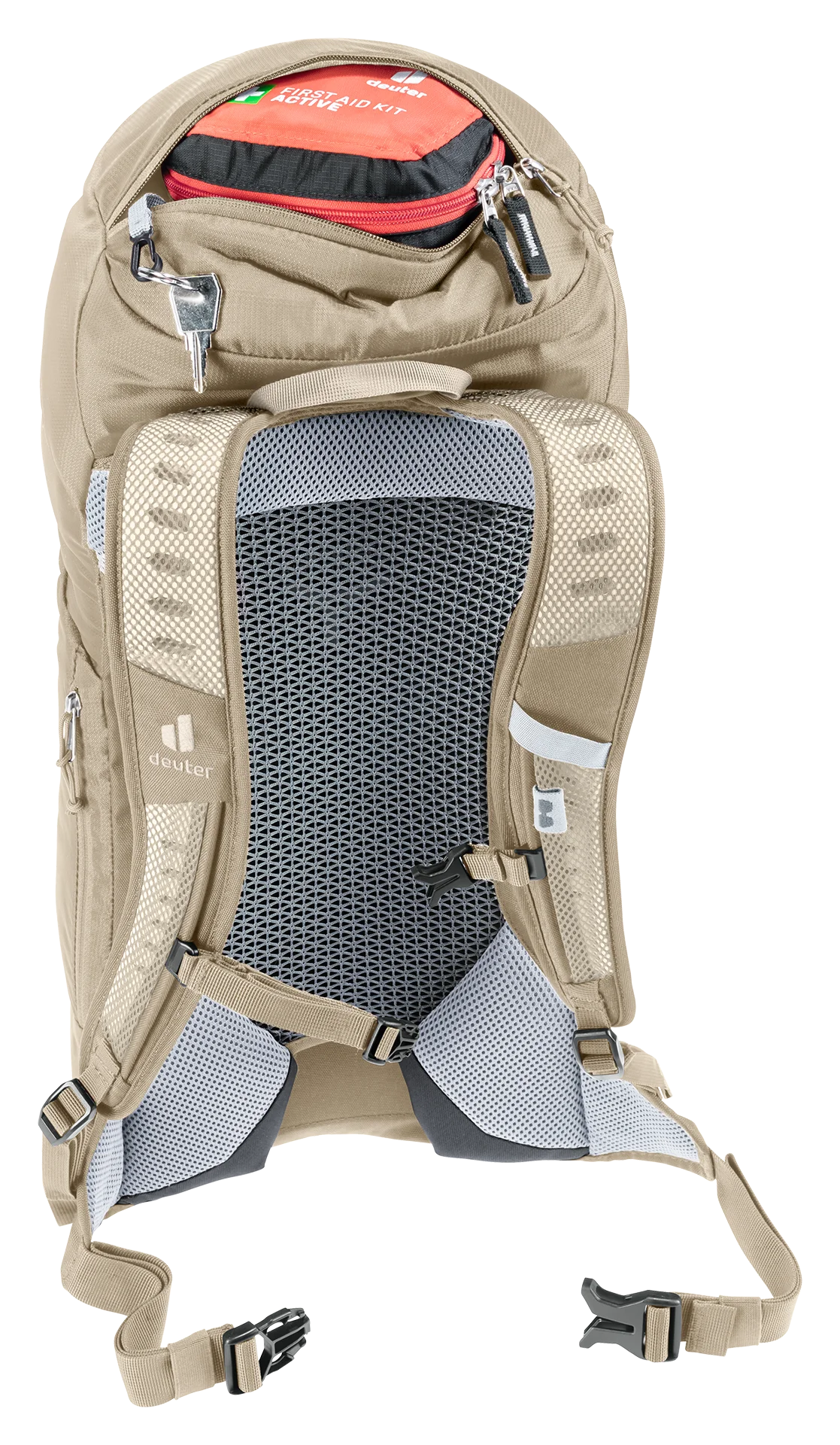 backpack, hiking, rucksack, mesh back panel, shoulder straps