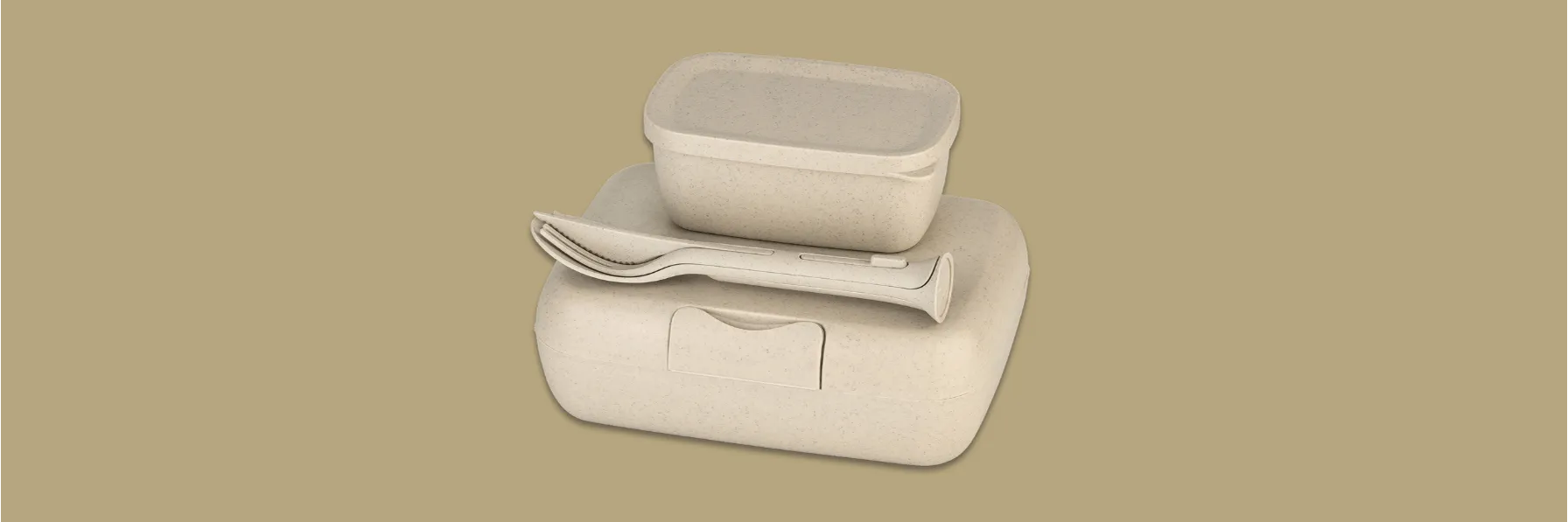 lunch box, bento, container, folding utensils, set