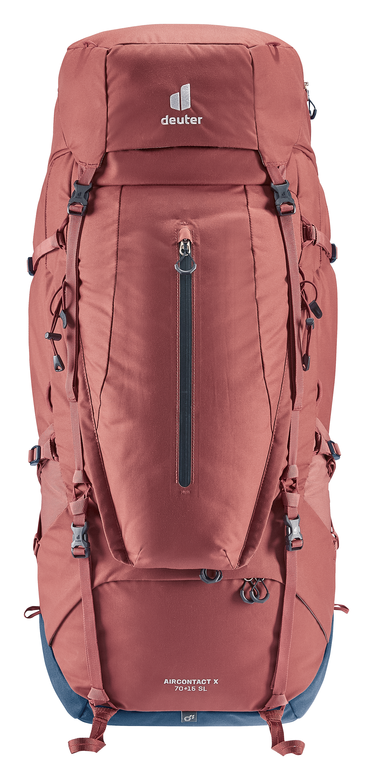 Aircontact X 70+15 SL backpack, hiking, travel, pink, deuter