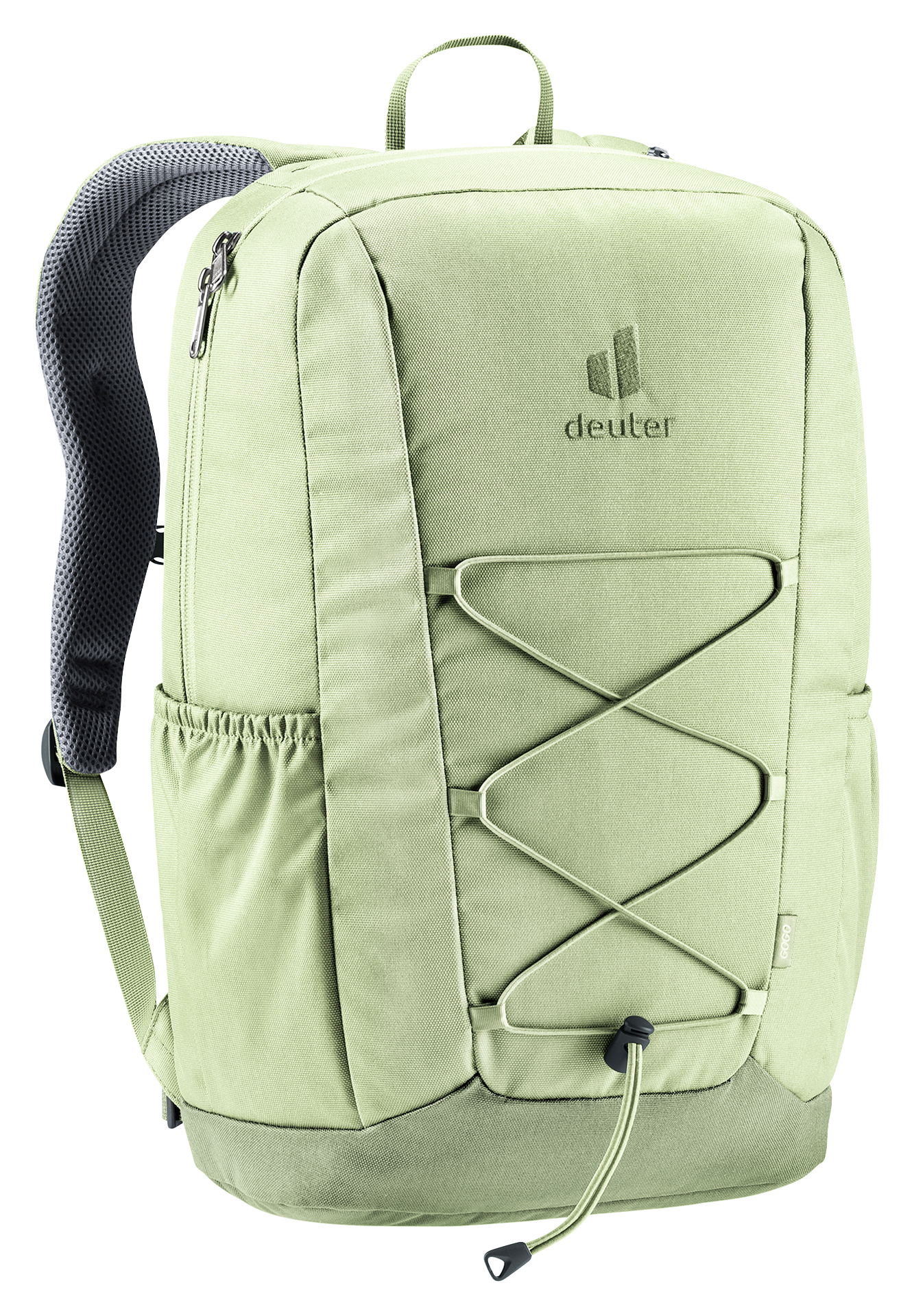 Bag, Backpack, backpack, daypack, laptop, green, bungee-cord