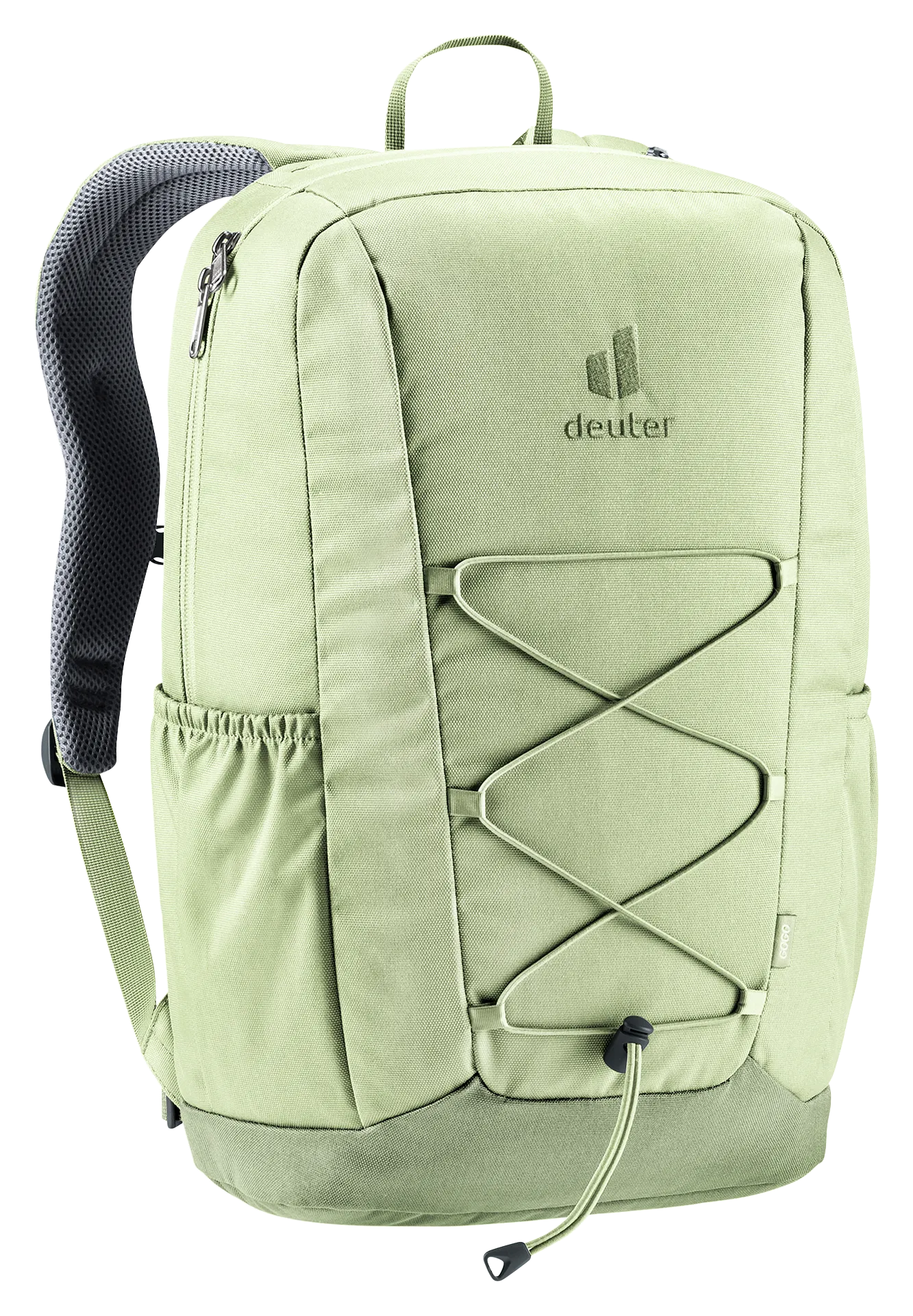 Bag, Backpack, backpack, daypack, laptop, green, bungee-cord