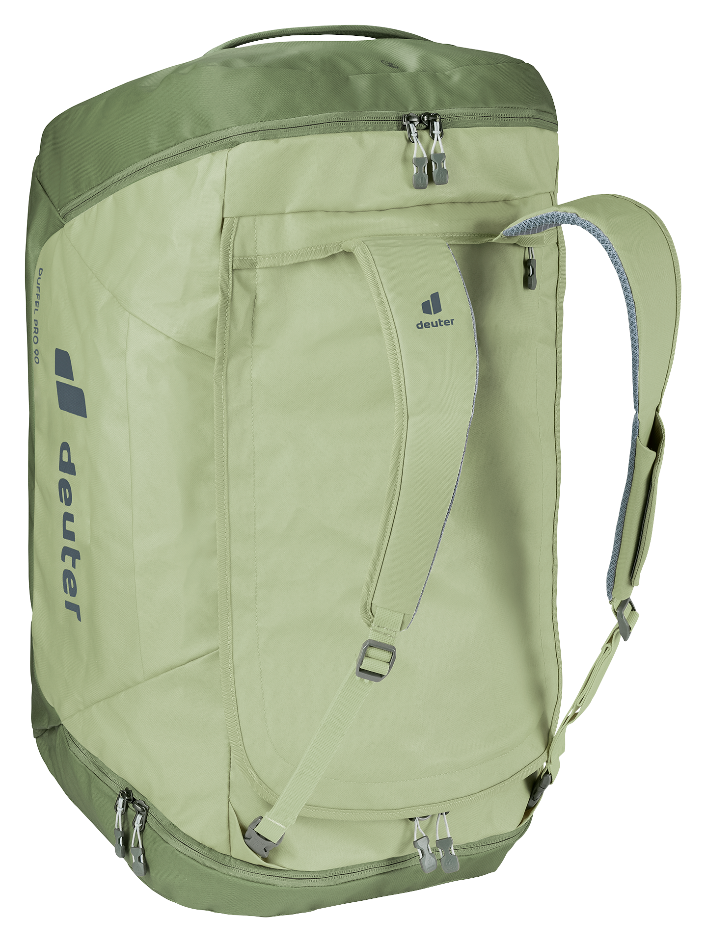 Bag, Backpack, backpack, hiking, green, external frame, zippers